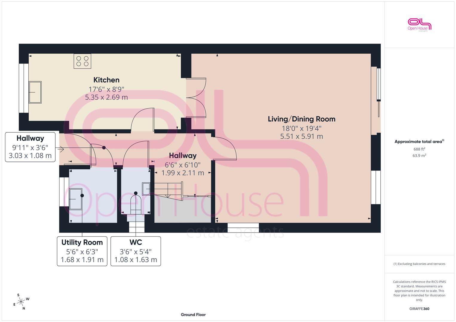 114A, Phyllis Avenue, Peacehaven floorplan