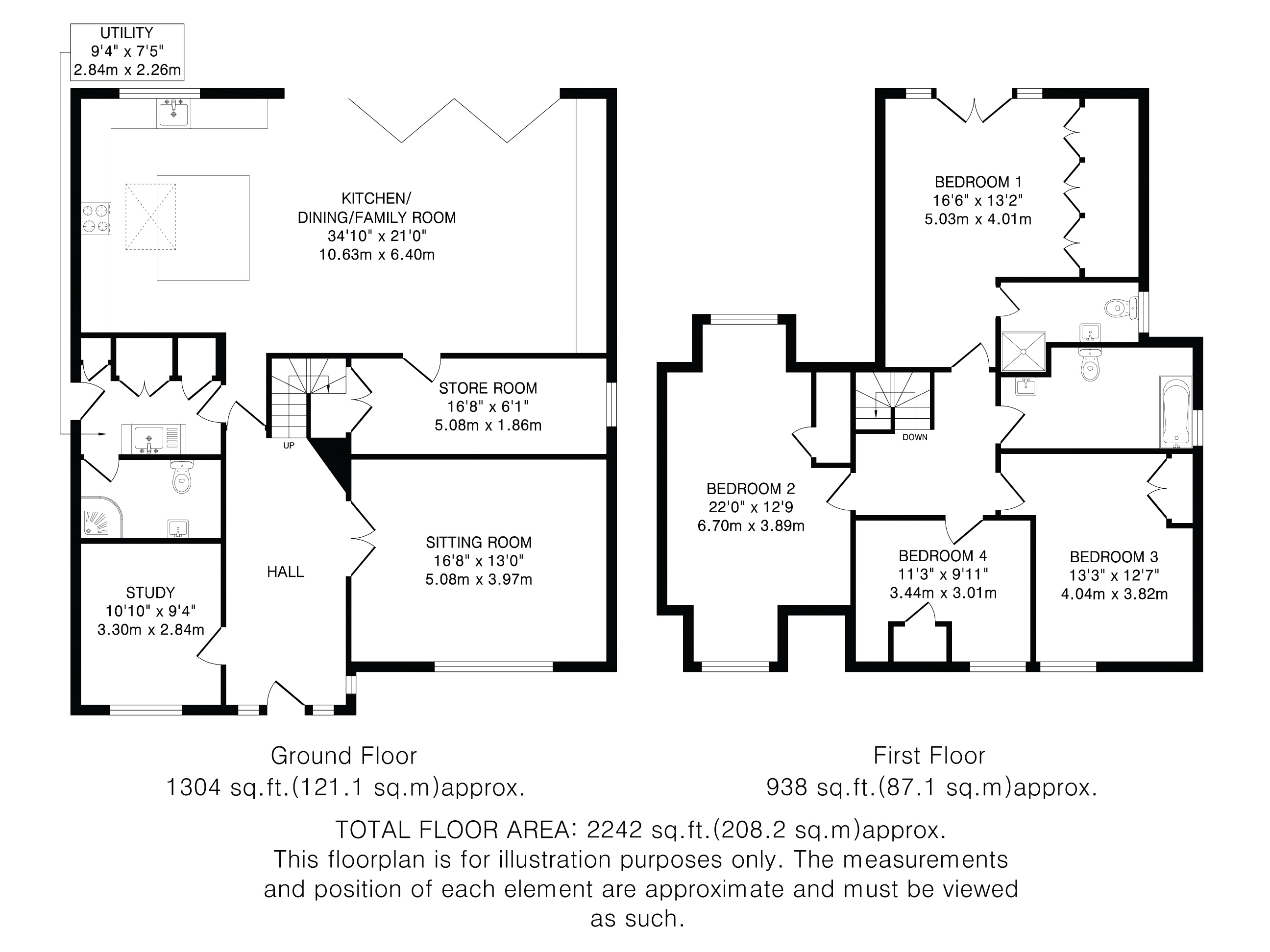 43, Lemsford Village, Welwyn Garden City floorplan
