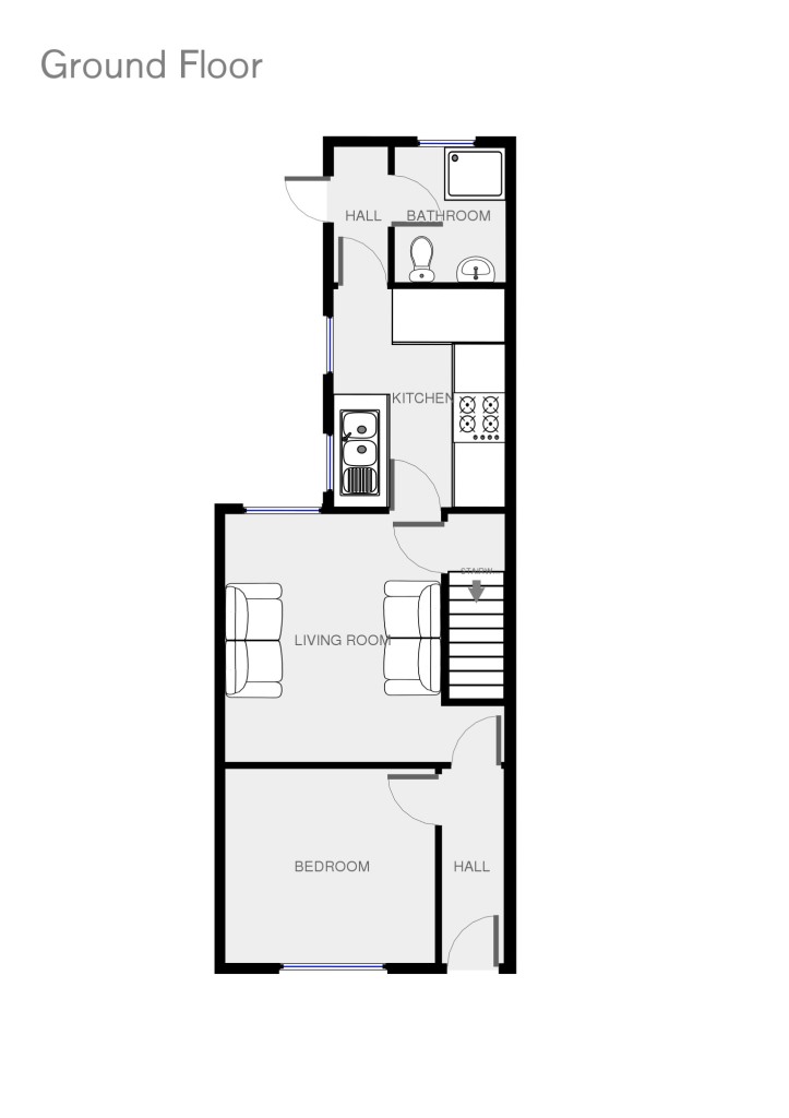 3 Bedrooms Terraced house to rent in Letty Street, Cathays, Cardiff. CF24