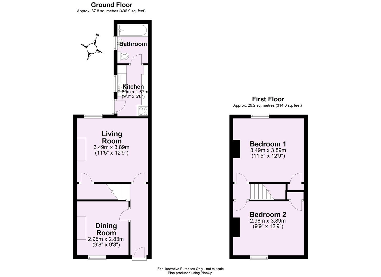 Upper Newborough Street, York YO30, 2 bedroom terraced house for sale