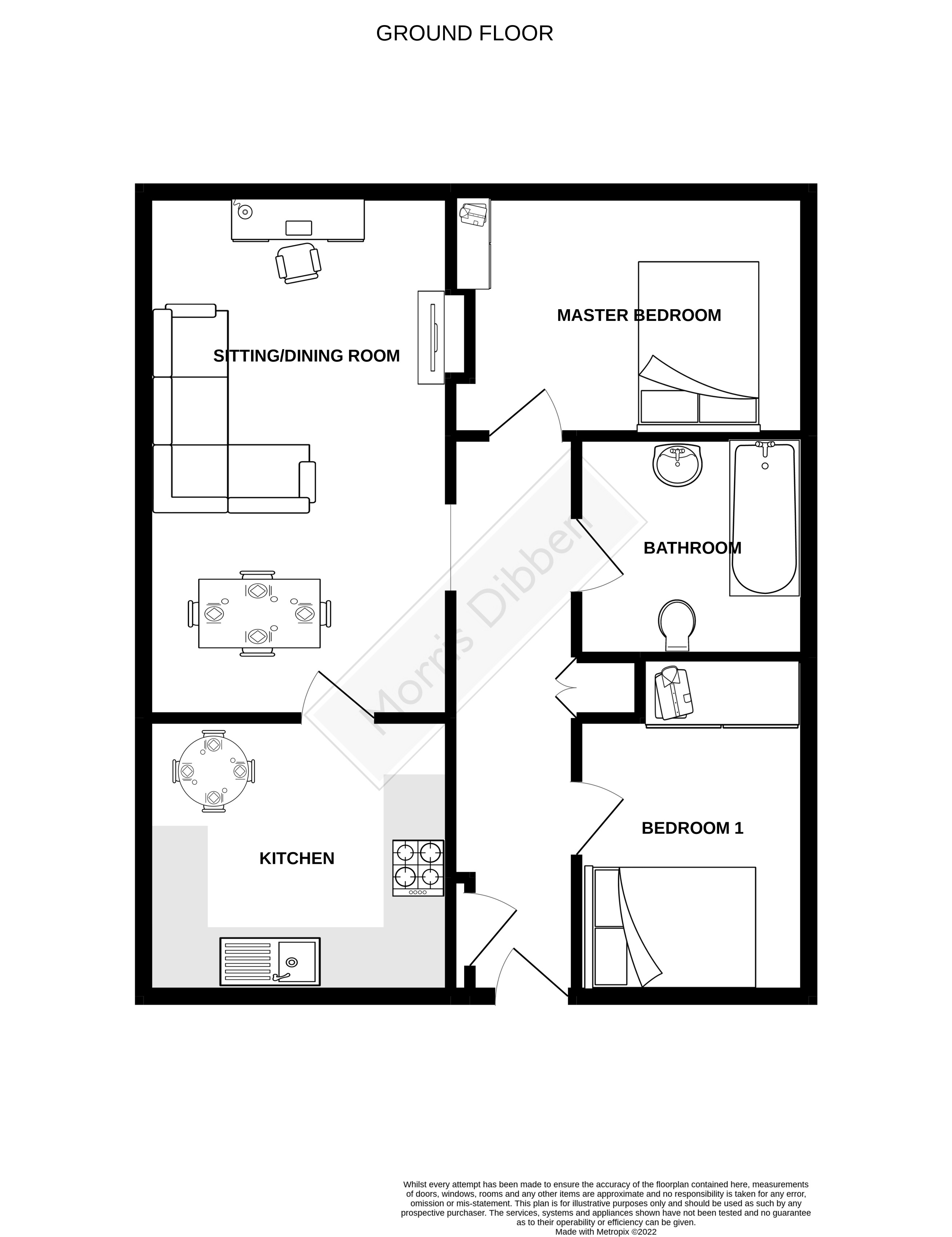 Flat 4, Southsea floorplan