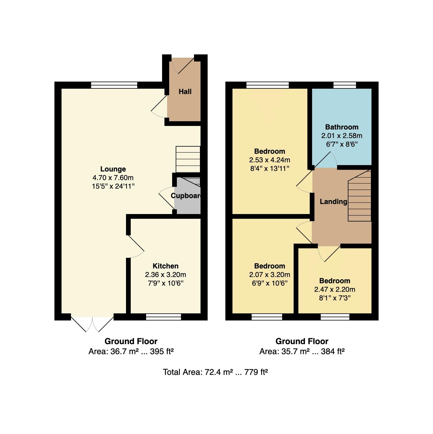 9, Lions Drive, Manchester floorplan