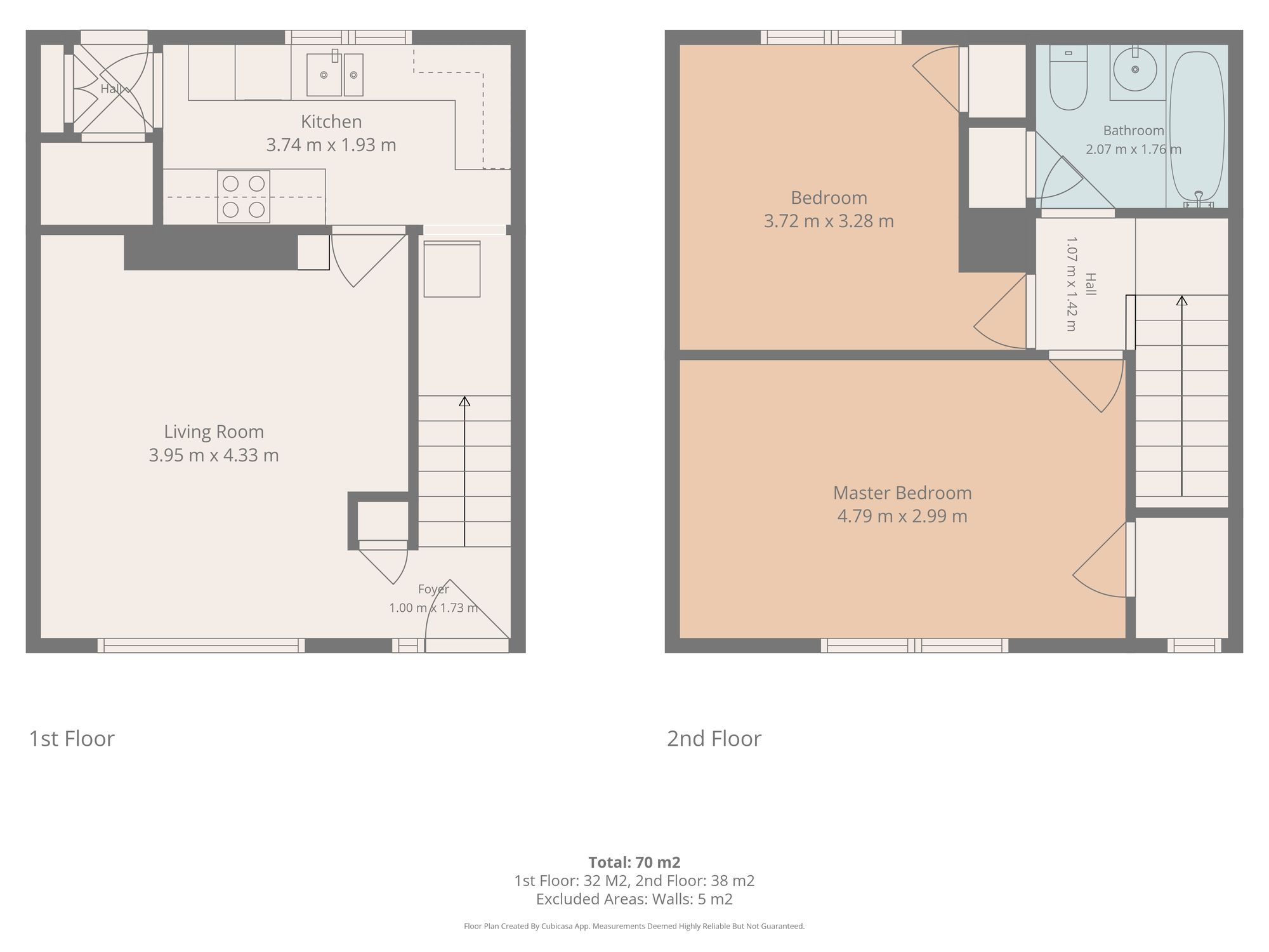 33, Loanhead Street, Coatbridge, ML5 floorplan