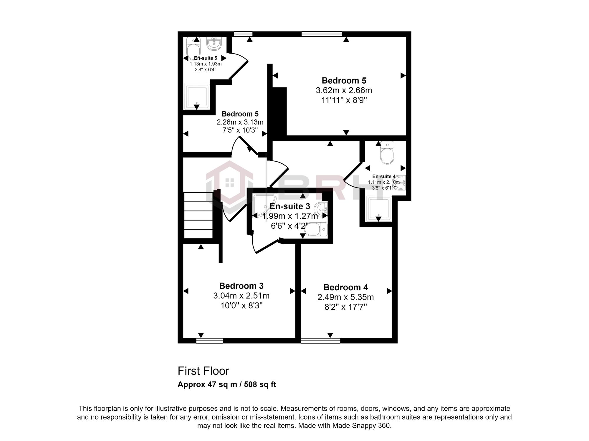 5 New Station Road, Mexborough floorplan