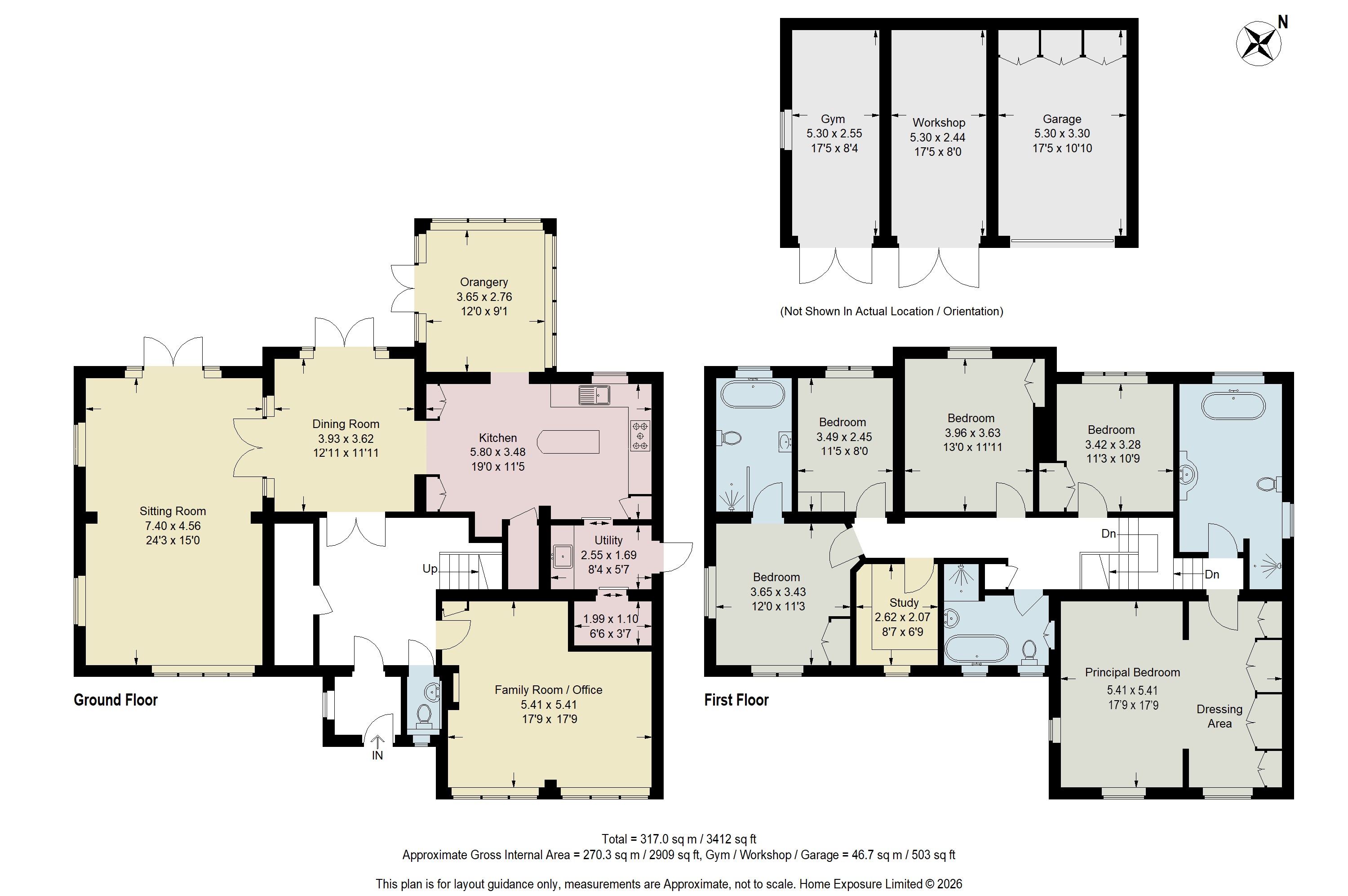 Endellion,, Wonham Way, Guildford floorplan