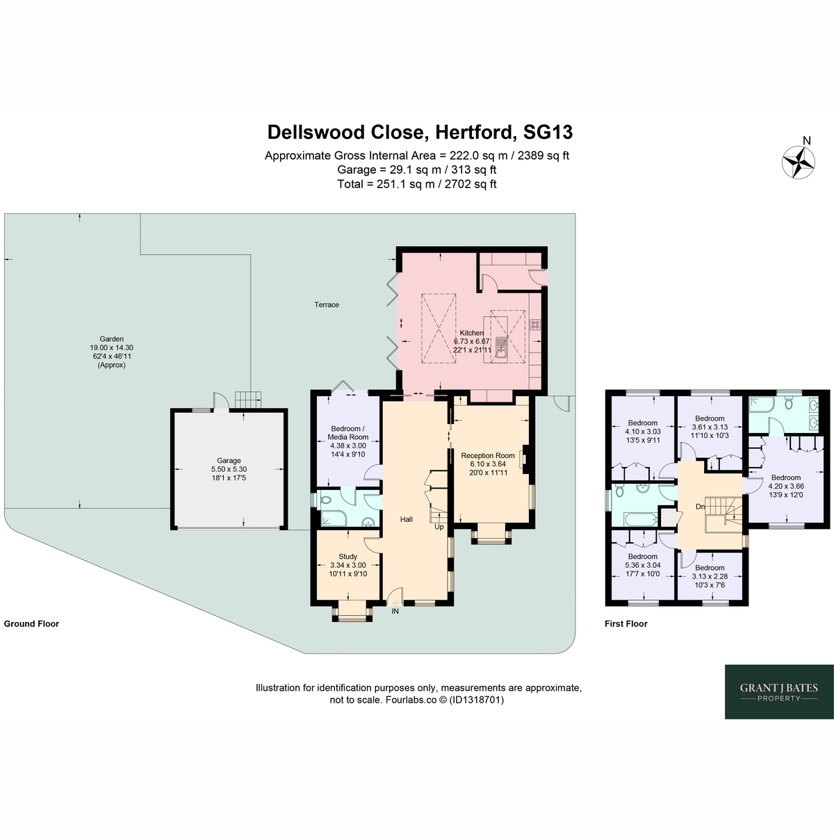 1, Dellswood Close, Hagsdell Road, Hertford floorplan