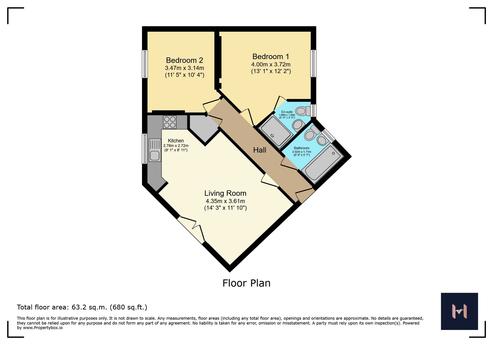17 Spinney Close, Leicester floorplan