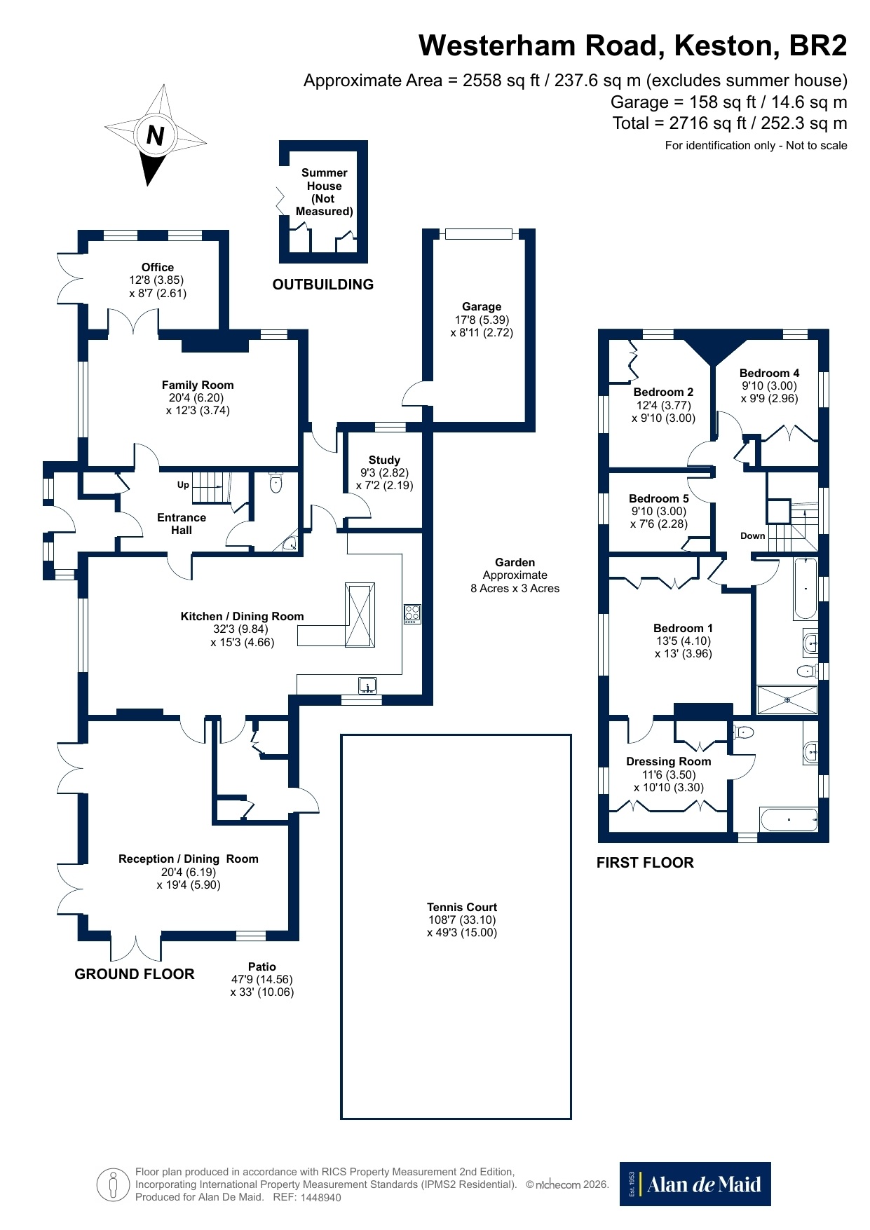 Brambletye,, Westerham Road, Keston floorplan