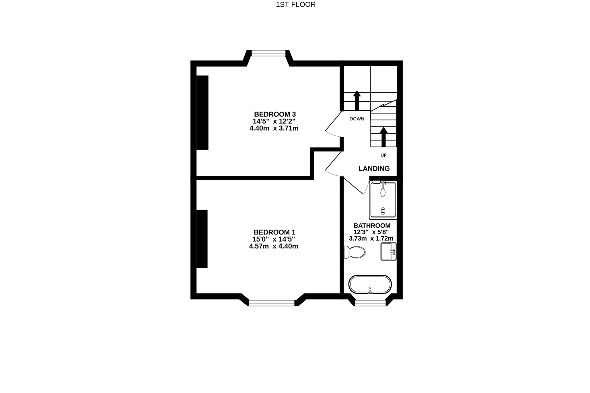 6, Orry Street, Douglas floorplan