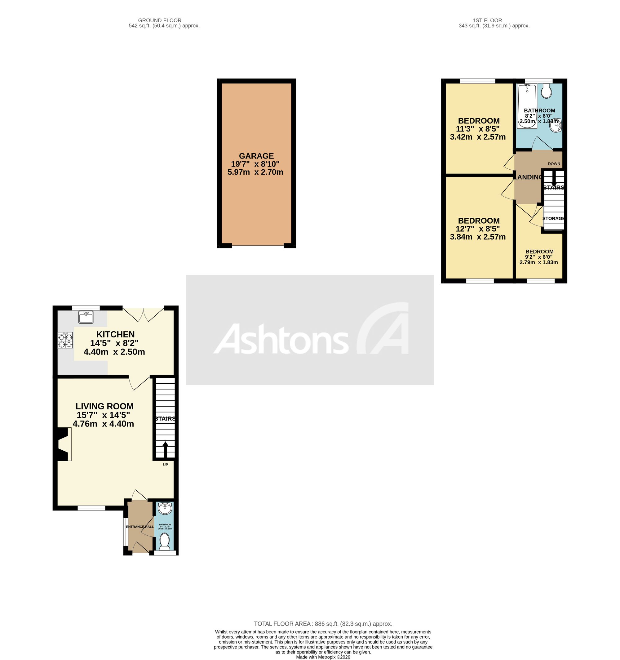 12a Tutor Bank Drive, Newton-Le-Willows floorplan