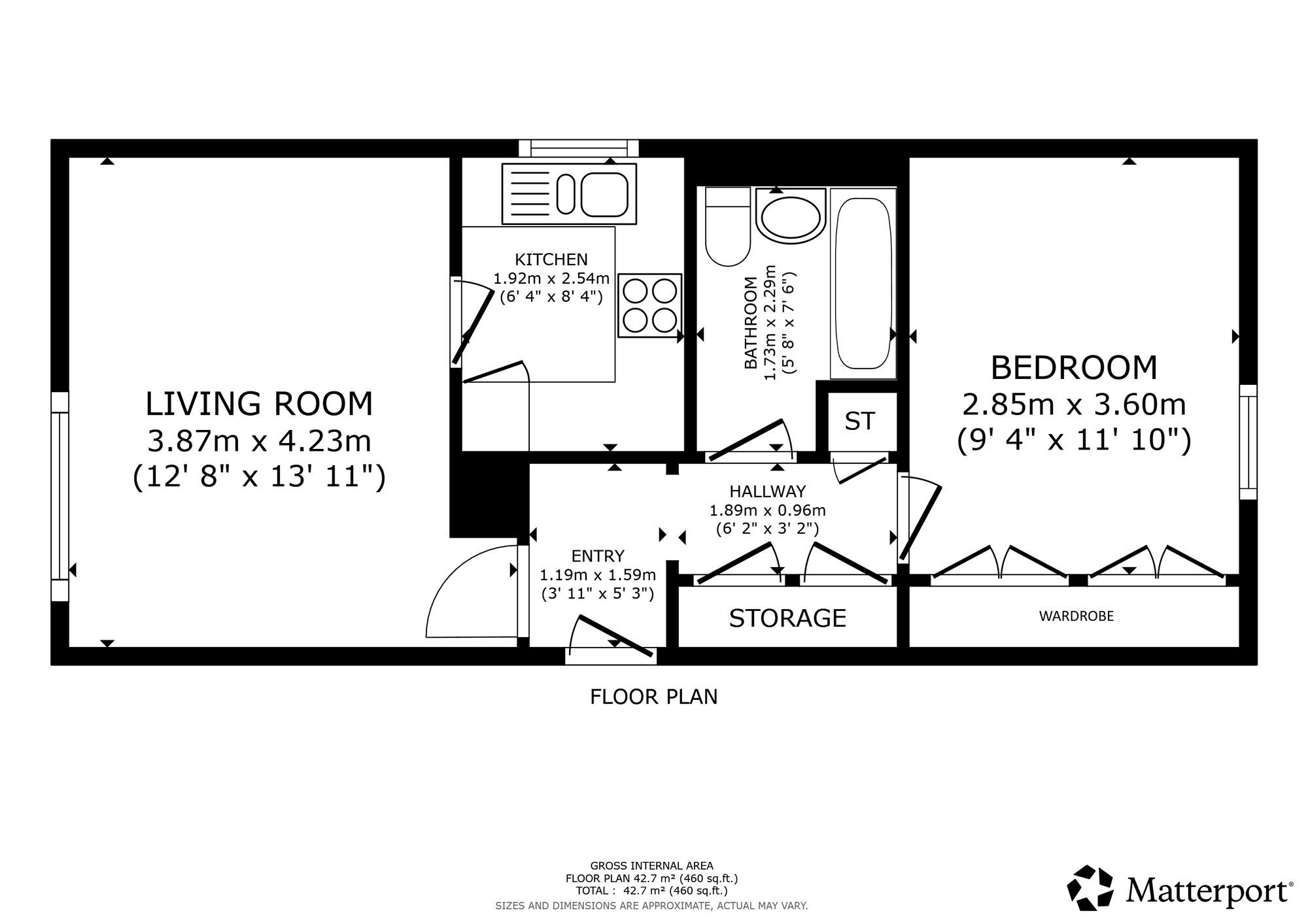 32c Durban Avenue, Clydebank floorplan