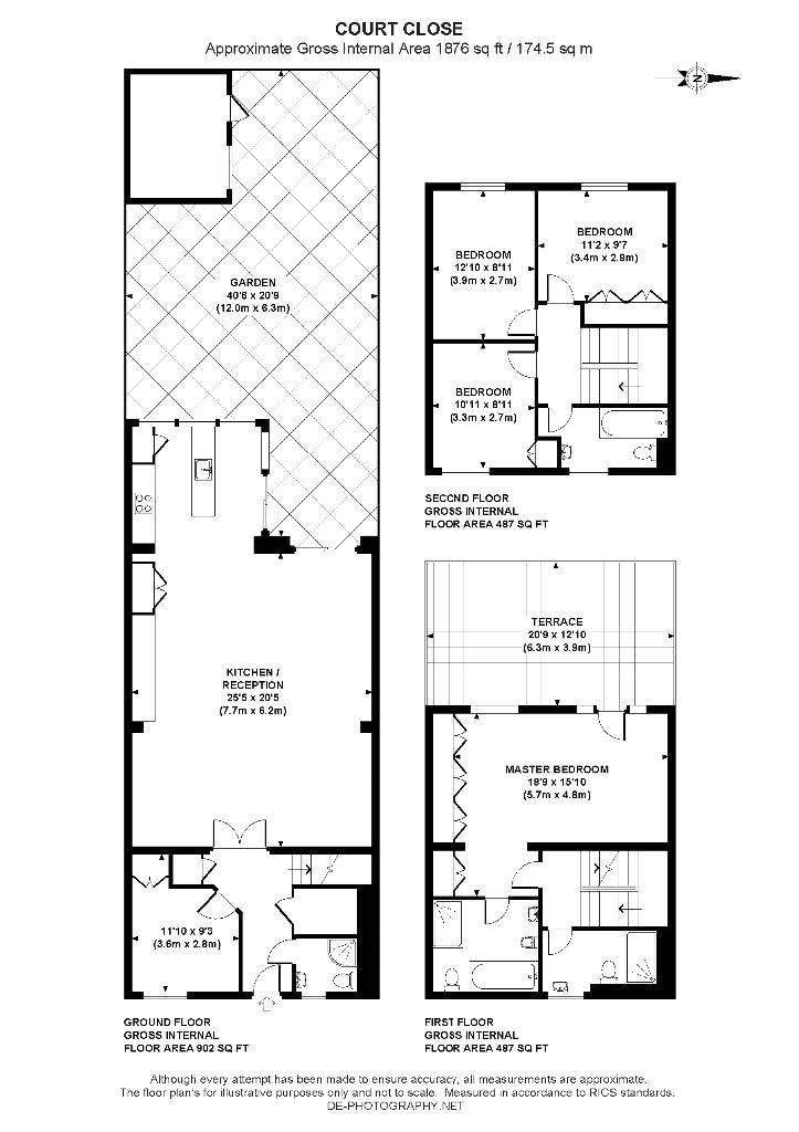 3, Court Close, St. Johns Wood Park floorplan