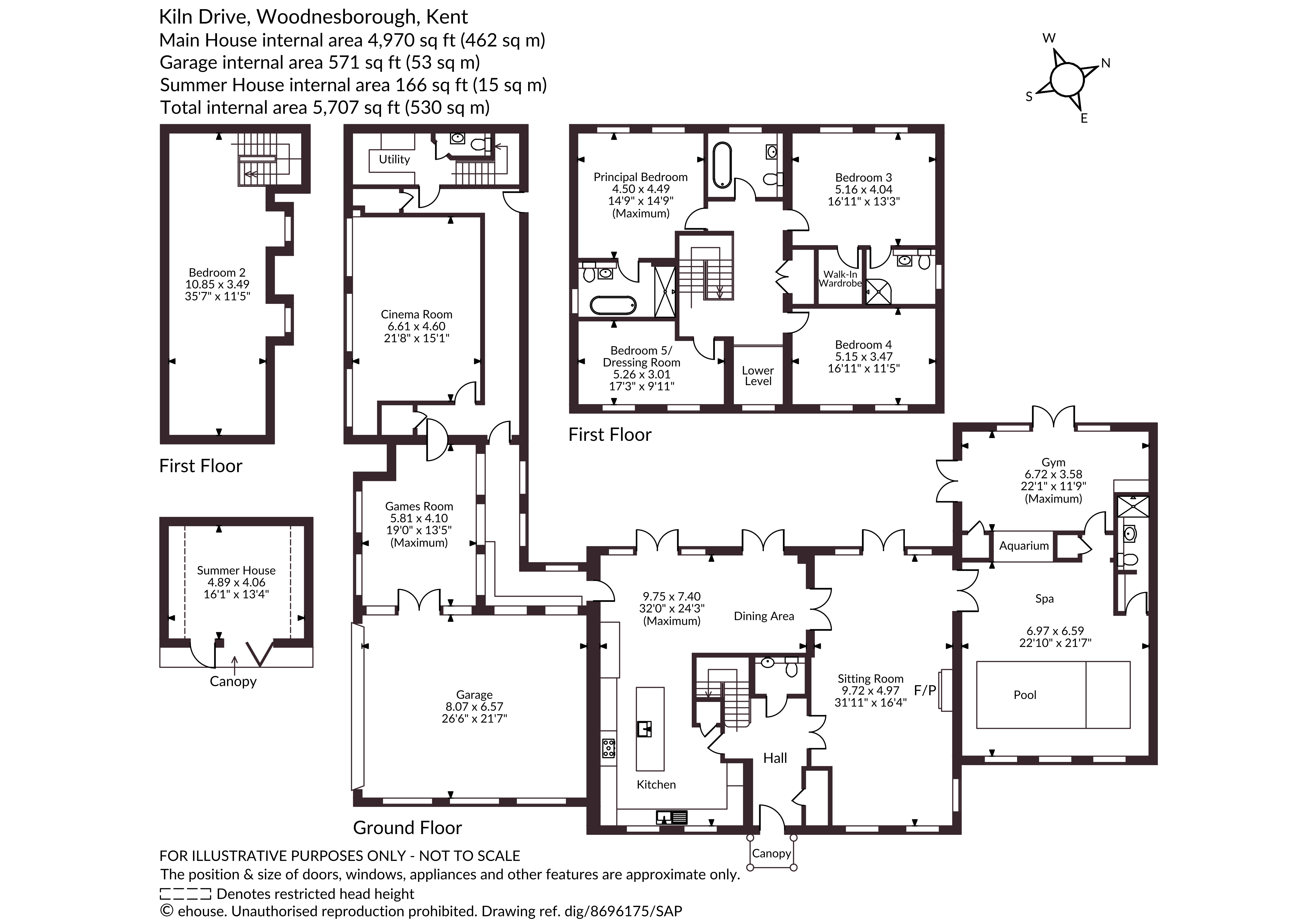 8, Kiln Drive, Sandwich floorplan