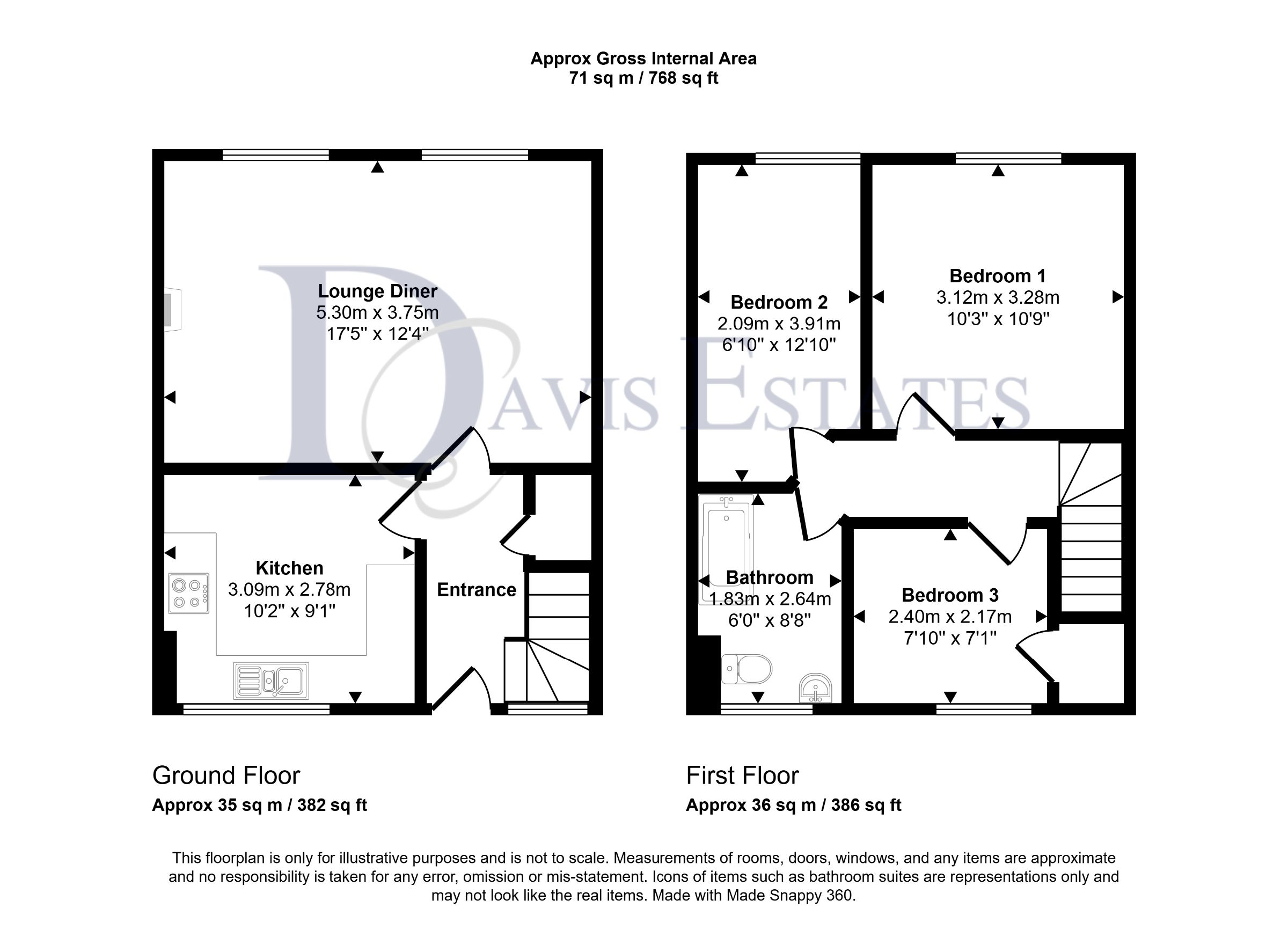147a Avon Road, Upminster floorplan