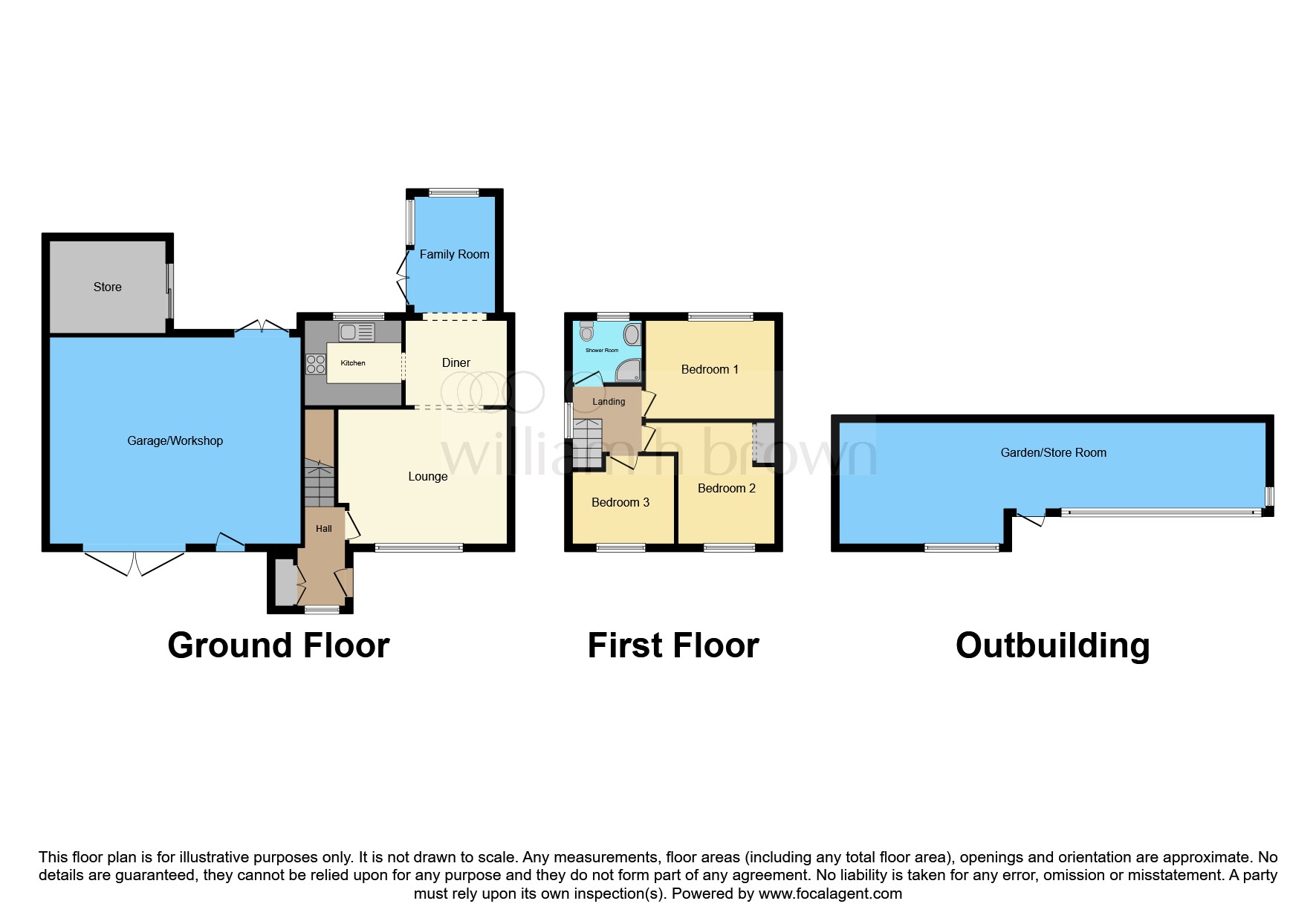 23, Hawthorn Way, Royston floorplan