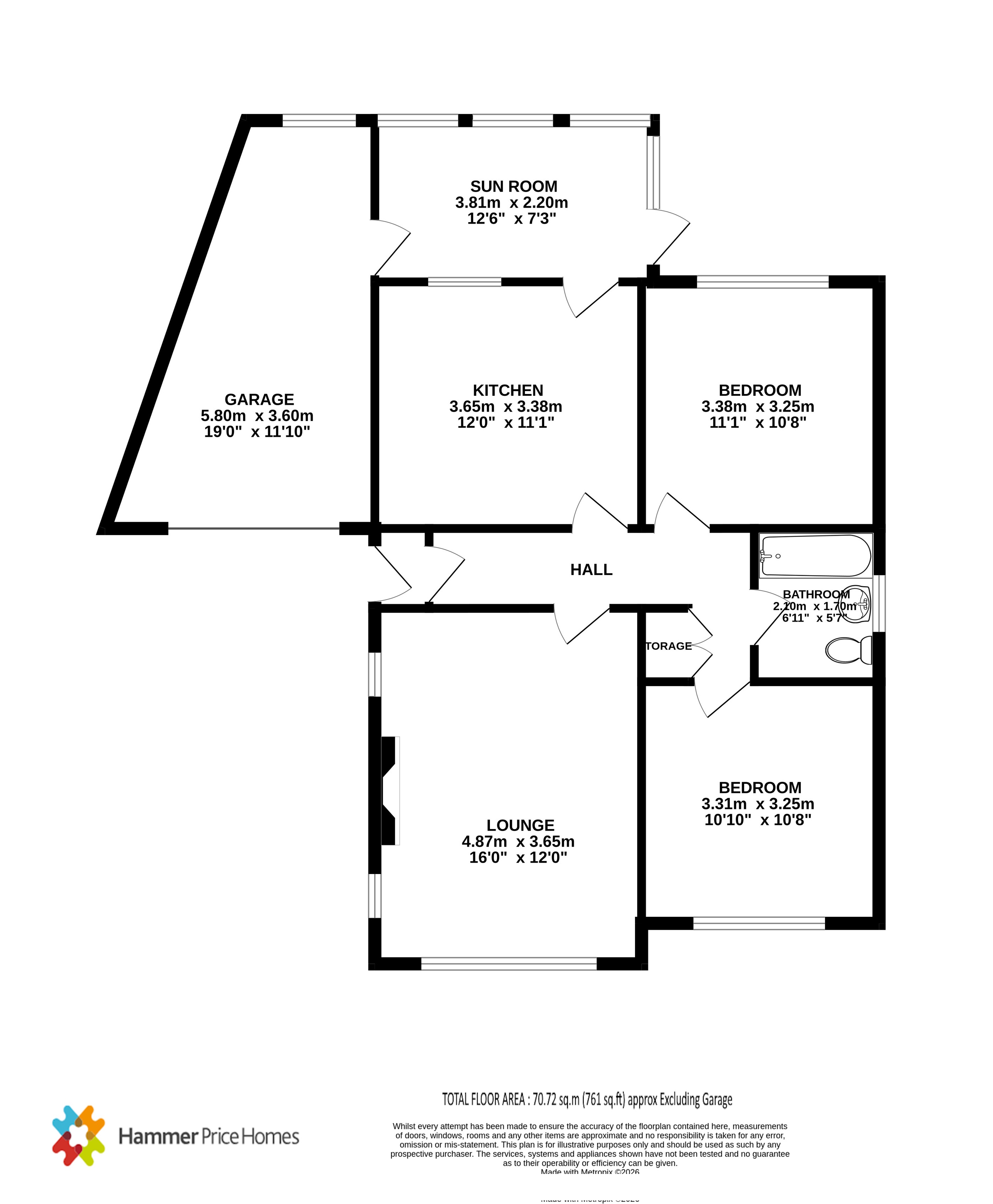 5, Lowlands Road, Bolton Le Sands floorplan