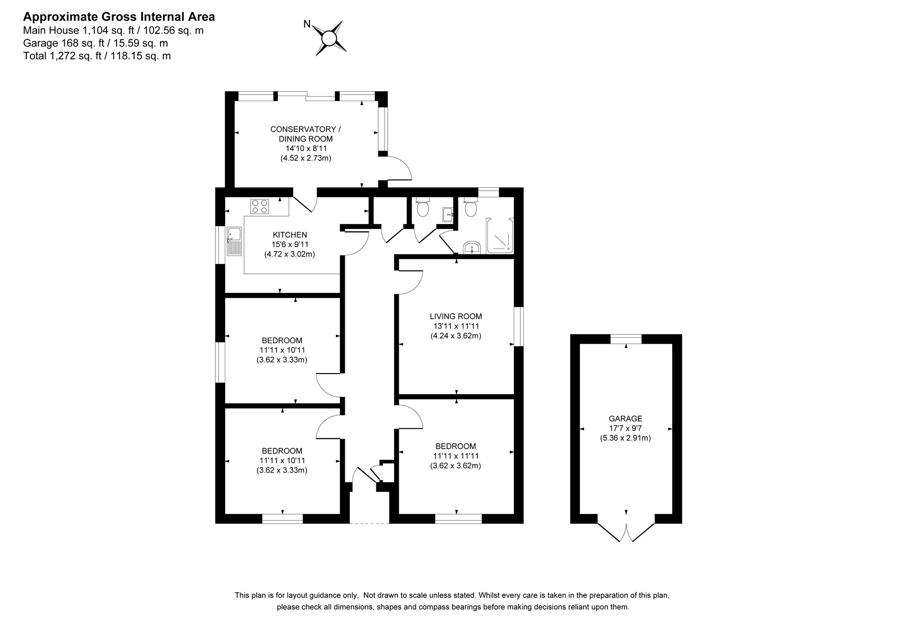 Lower Guildford Road, Woking floorplan