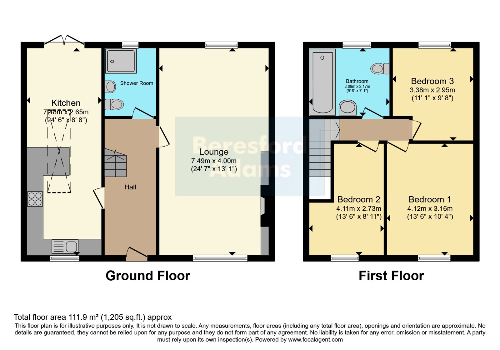 19, Maes Alltwen, Penmaenmawr floorplan