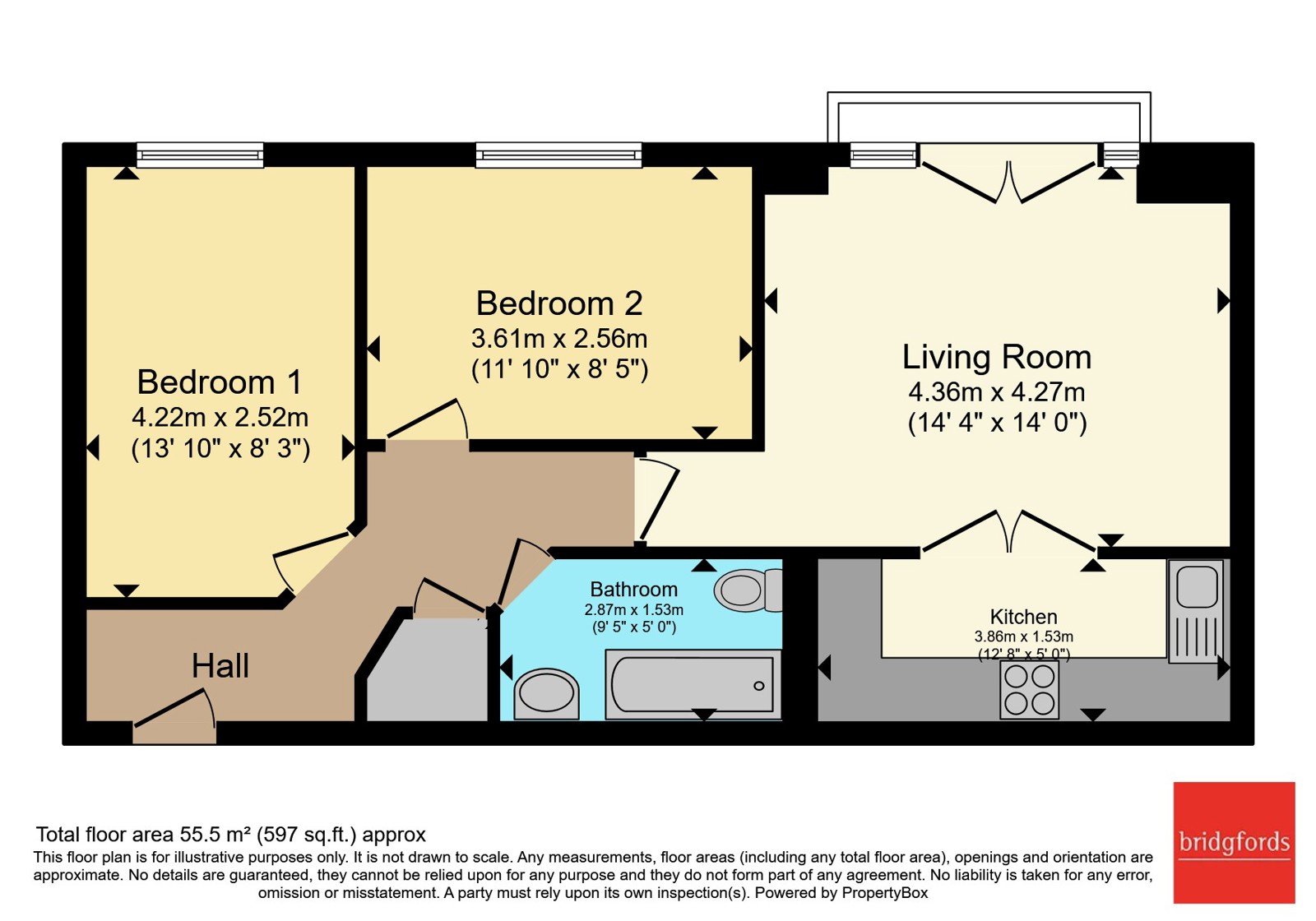 Montague Road, Greater Manchester floorplan