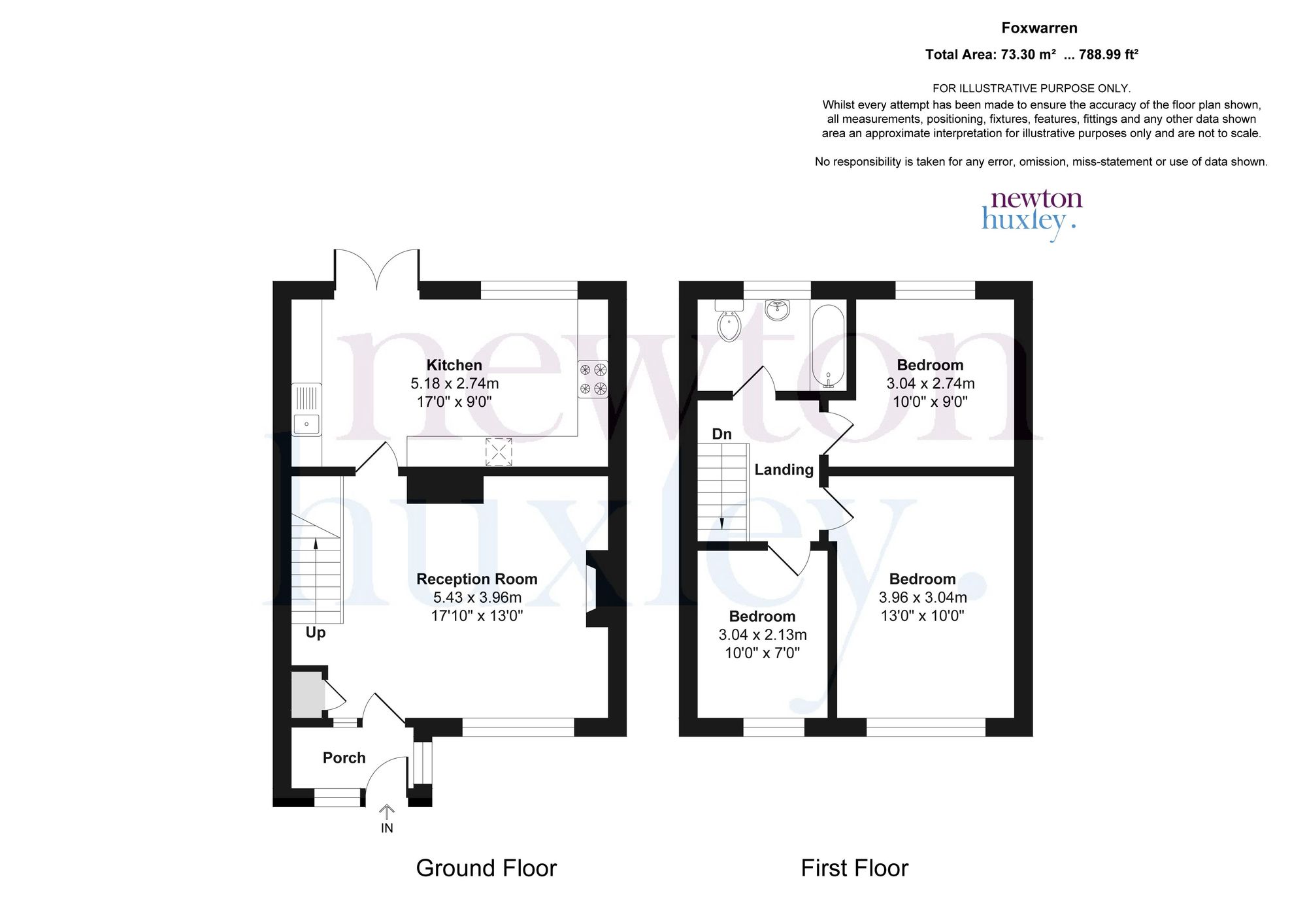 19 Foxwarren, Esher floorplan