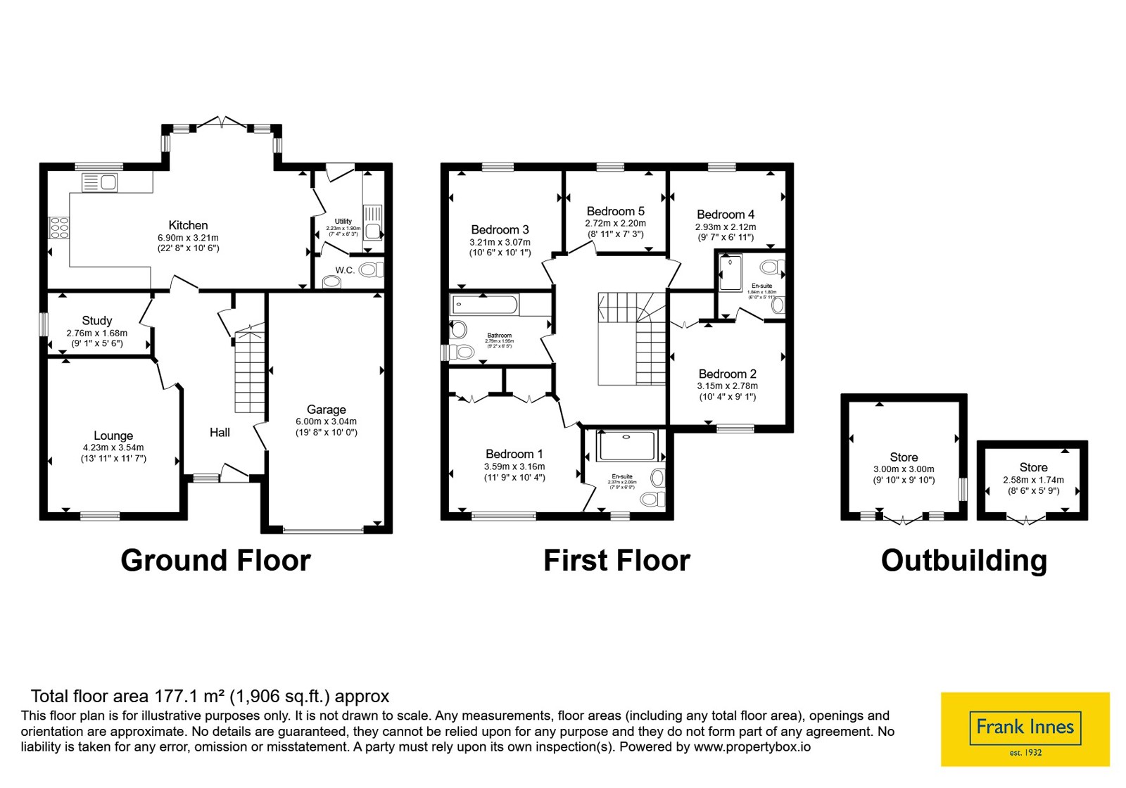 5, Rowan Drive, Burton-on-Trent floorplan