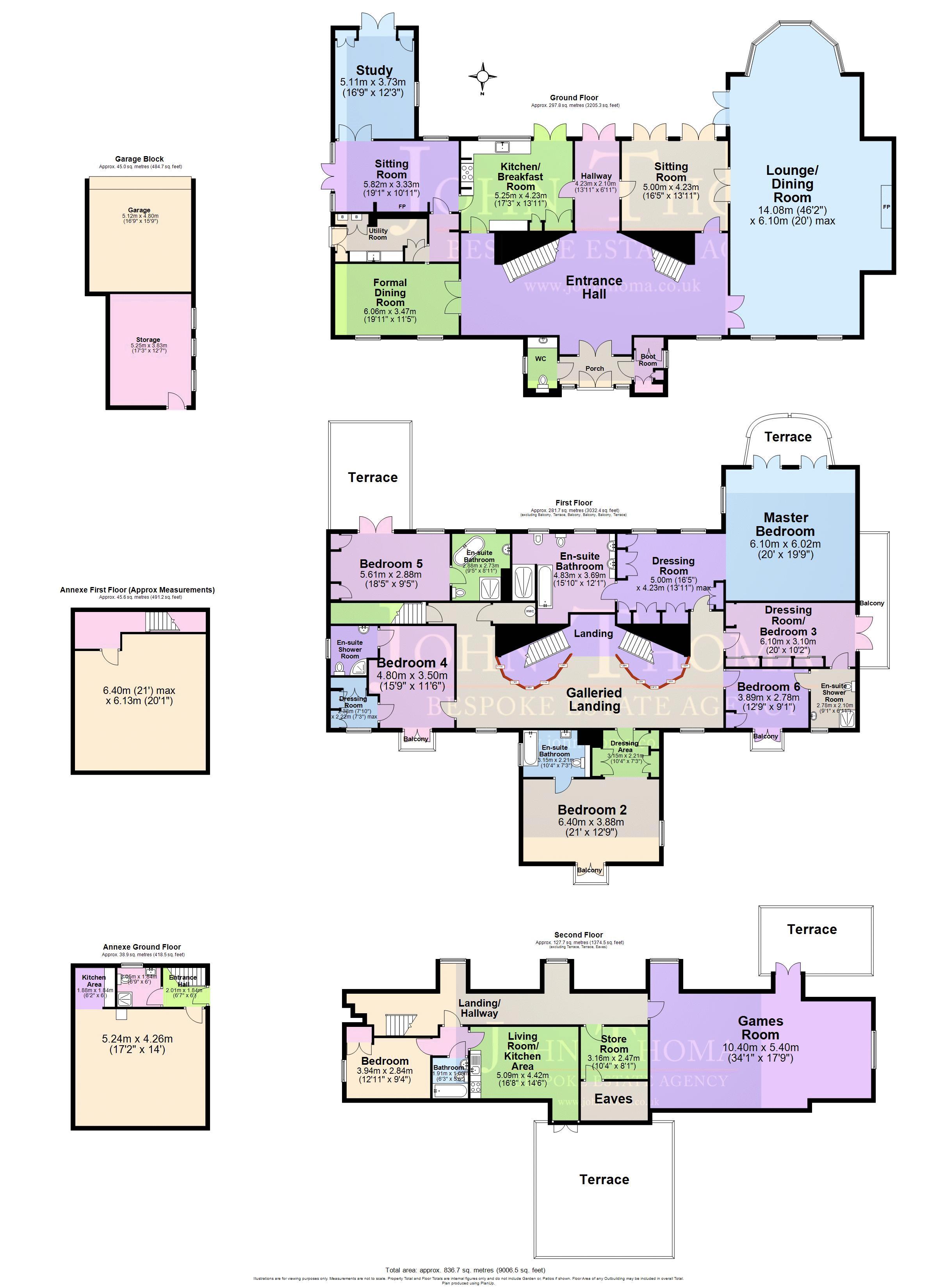 Oakview, 37 Manor Road, Chigwell floorplan