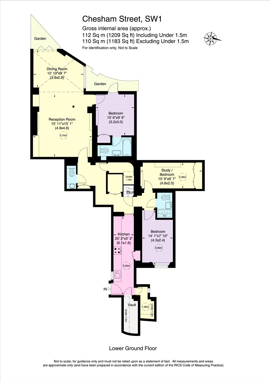 Chesham Street, London floorplan