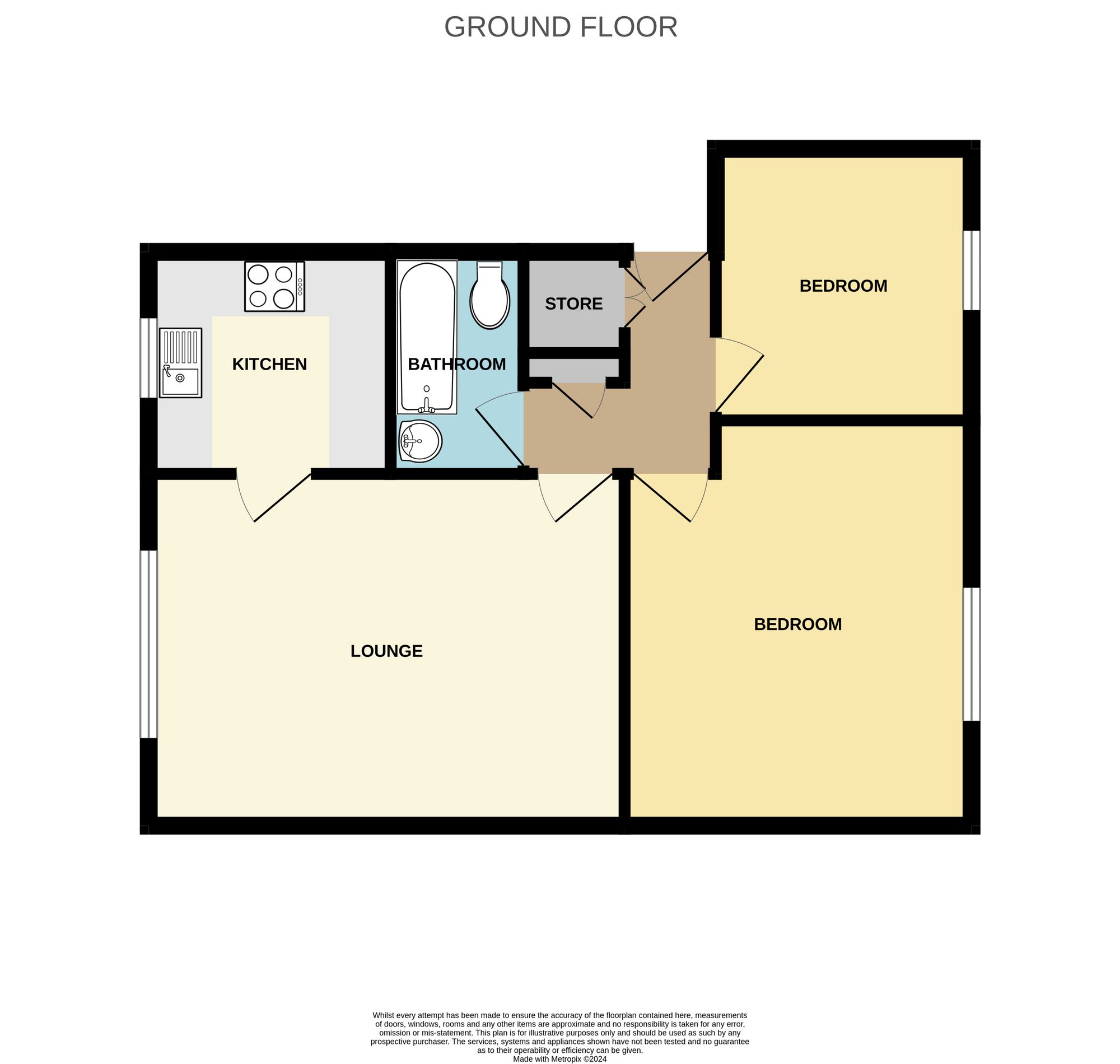 192 Coronation Avenue, Tilbury floorplan