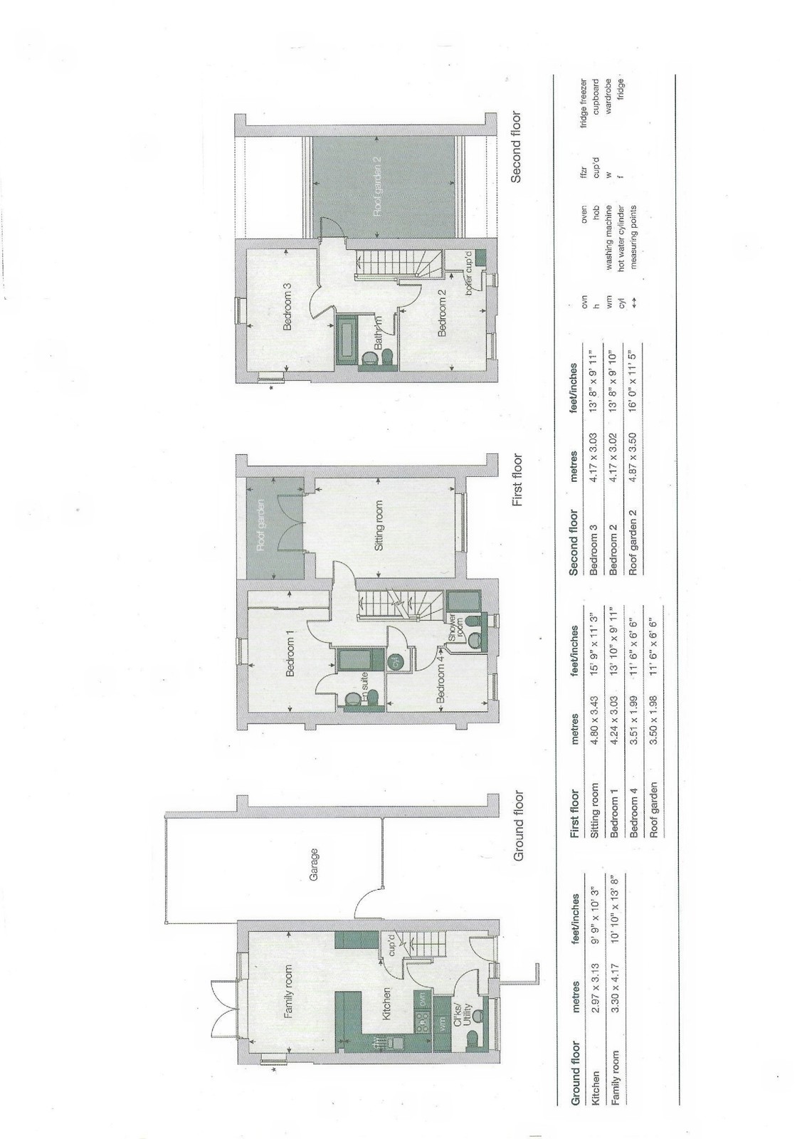 Baker Lane, Cambridge floorplan
