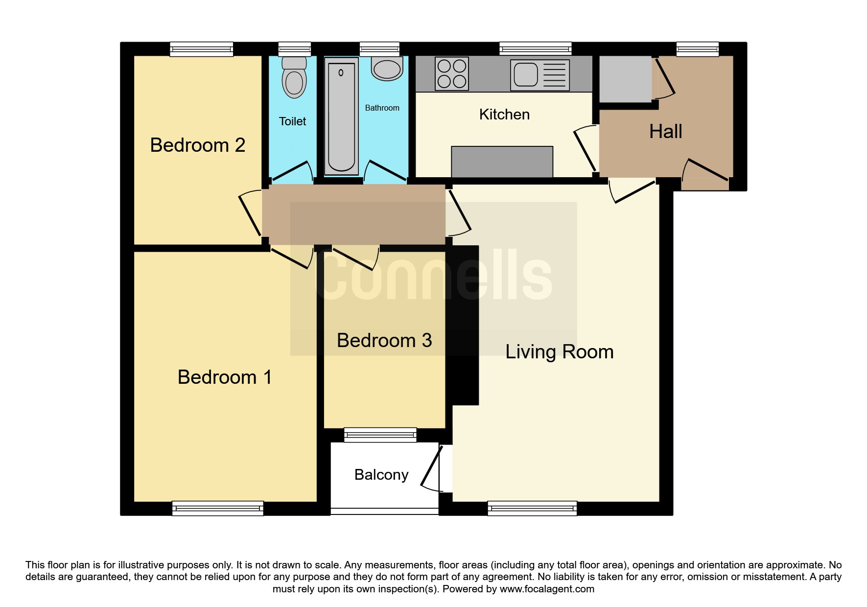 Flat 6, 17, Essington Street, Birmingham floorplan