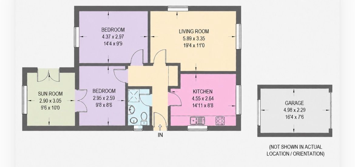 1, Hayfield Close, Dronfield floorplan