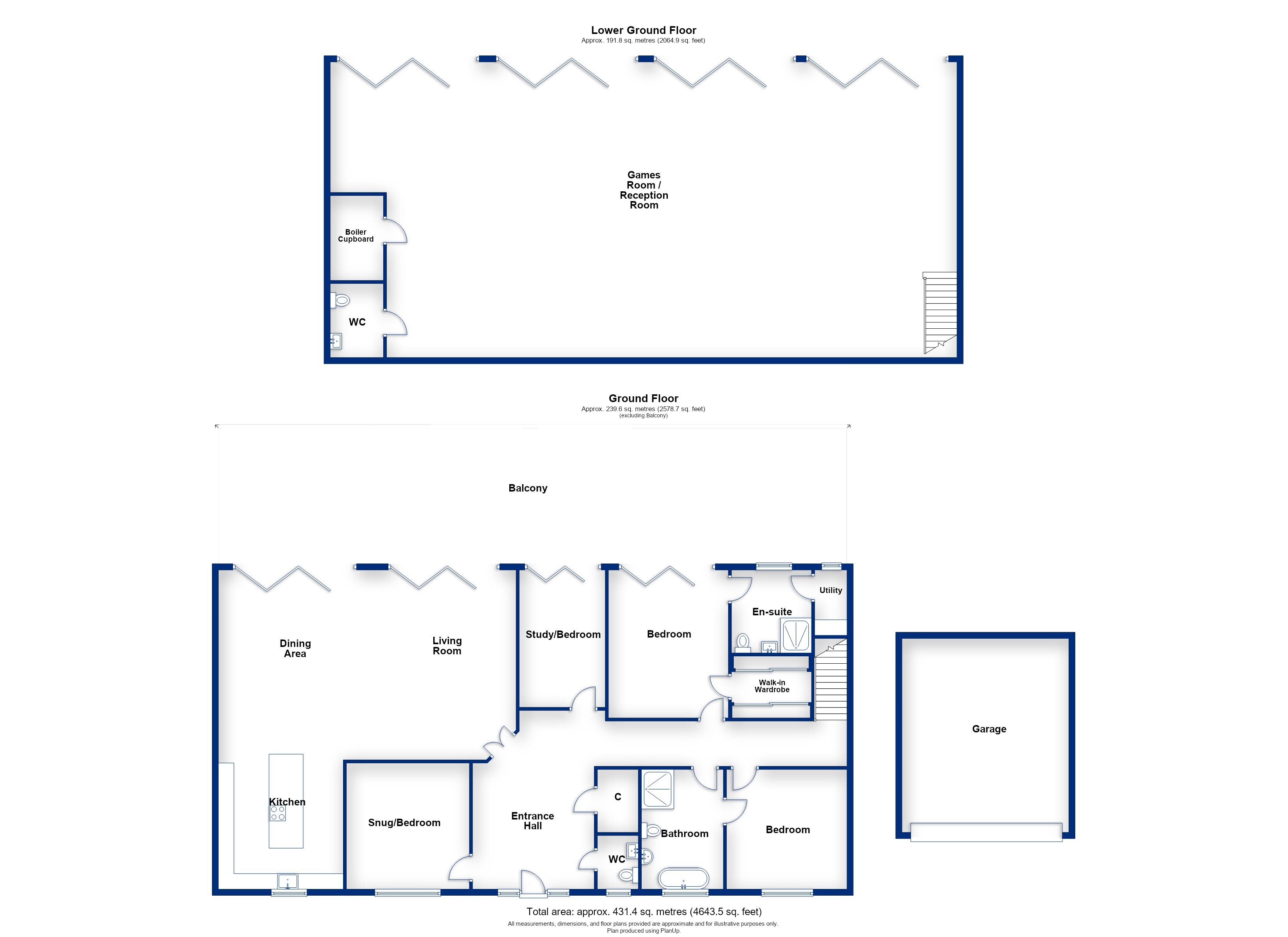 Telegraph Hill, Rochester floorplan
