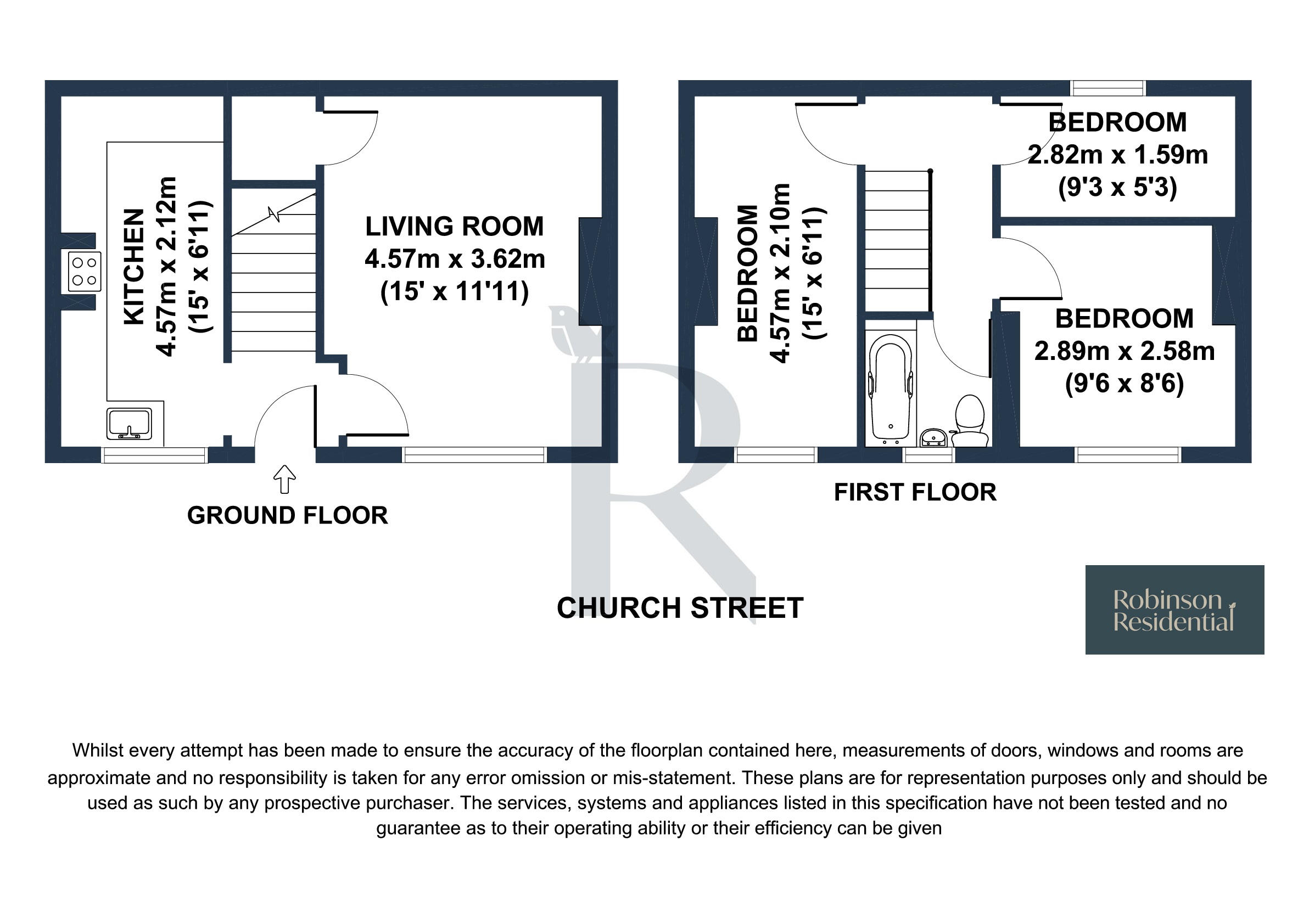 Church Street, Morley floorplan