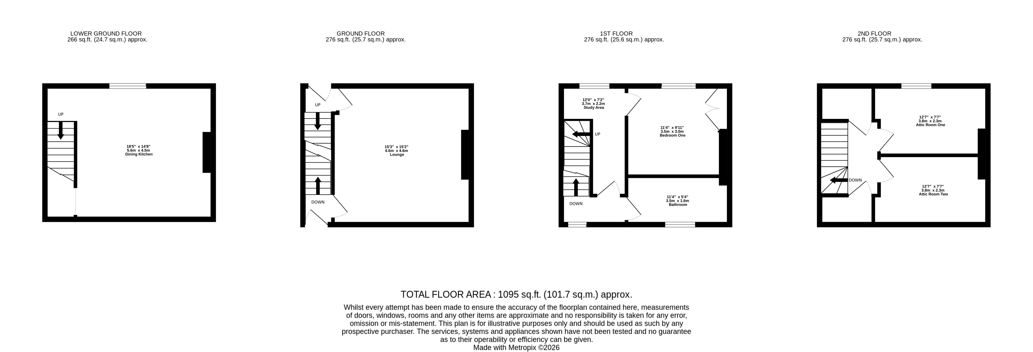 30, Miry Lane, Holmfirth floorplan