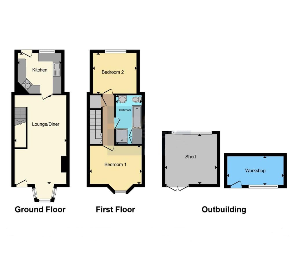 8, Gwindra Road, St Austell floorplan