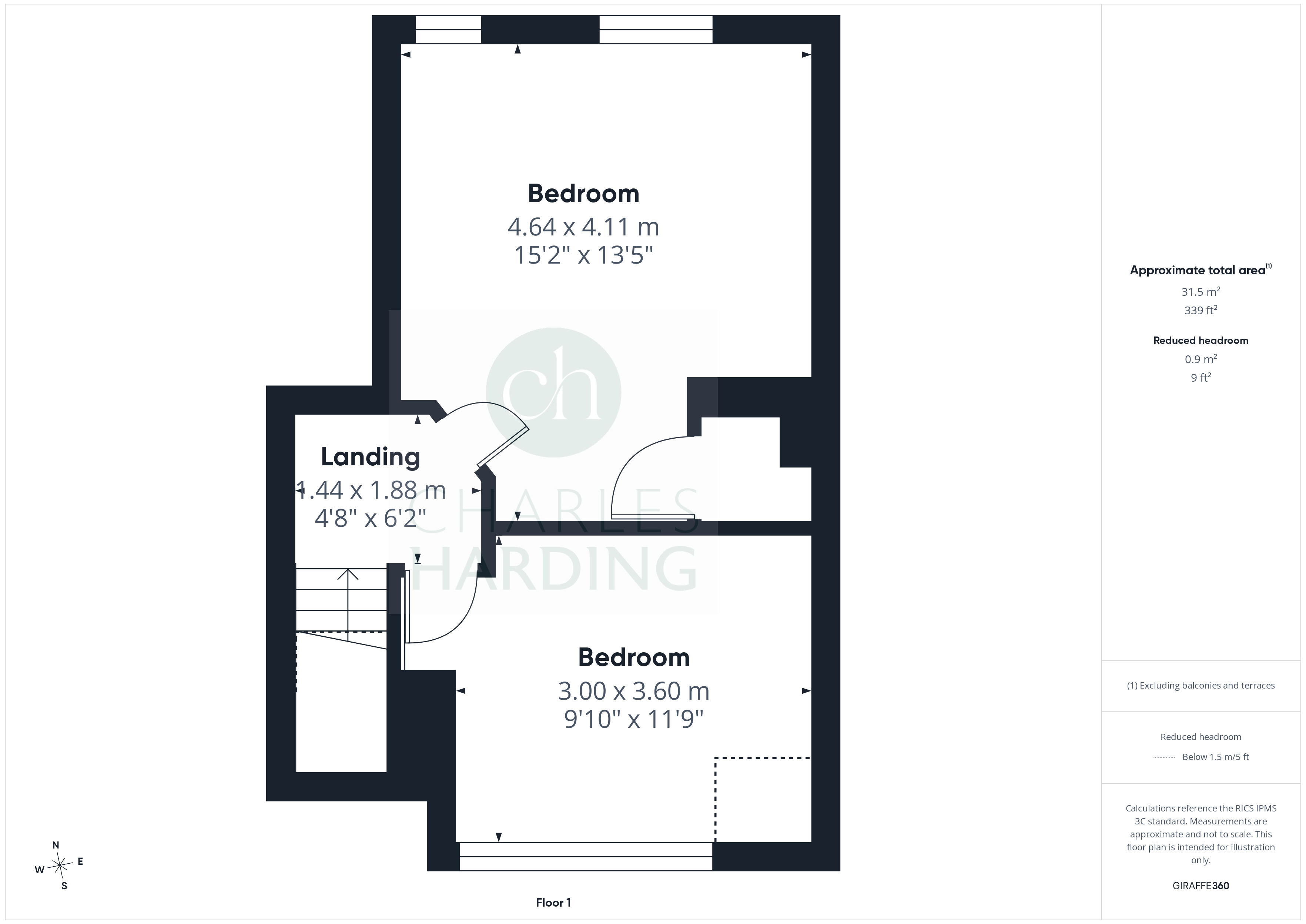 15, Harbour Close, Wiltshire floorplan