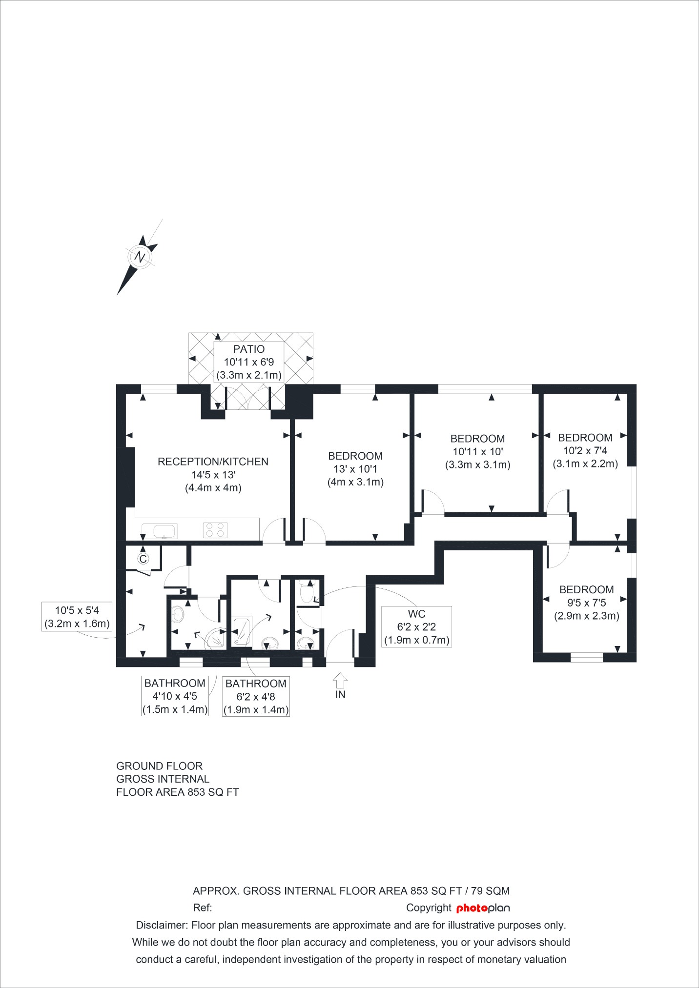 Lambeth Walk, London SE11, 4 bedroom flat to rent 68530319