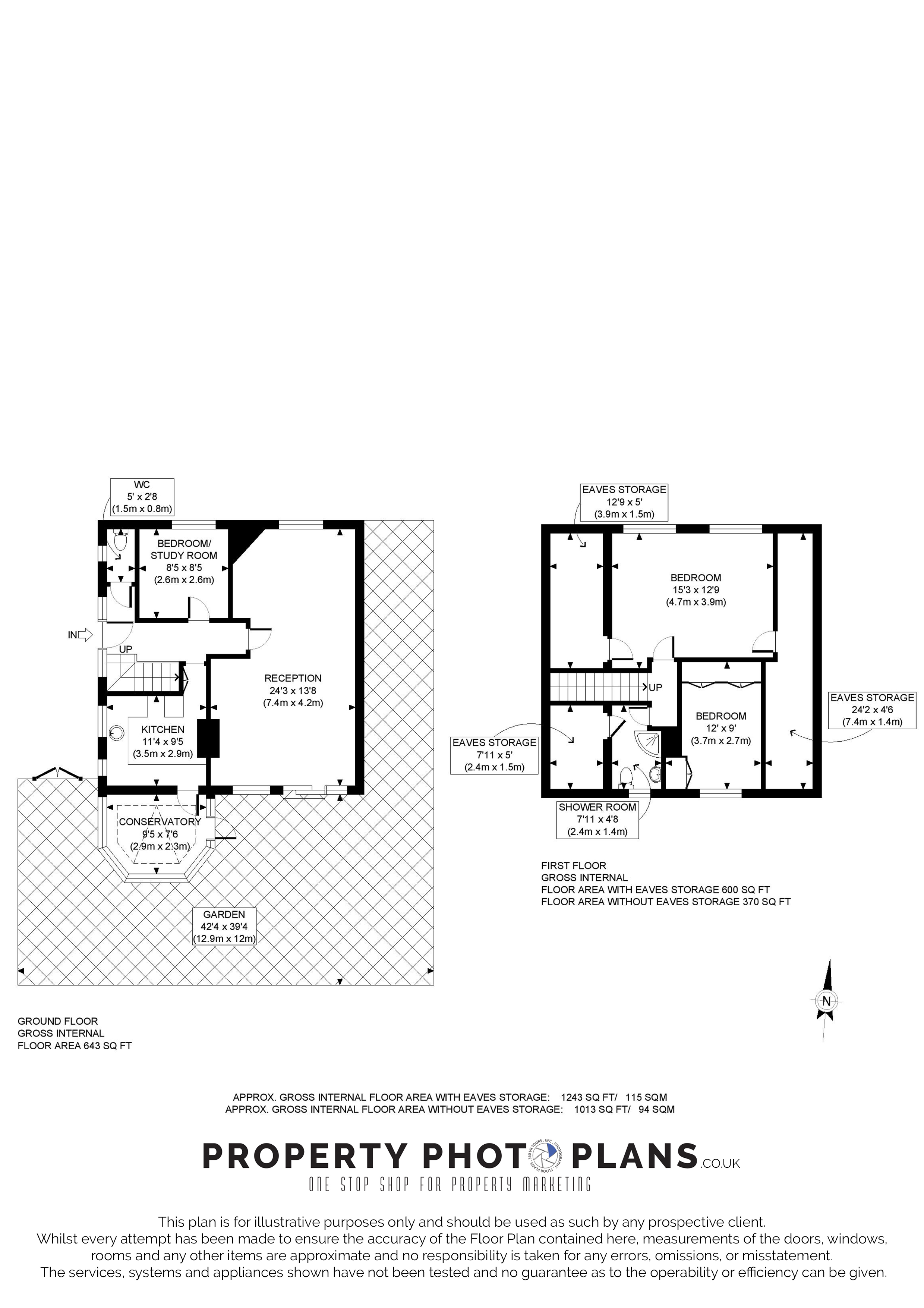 26, Norbroke Street, London floorplan