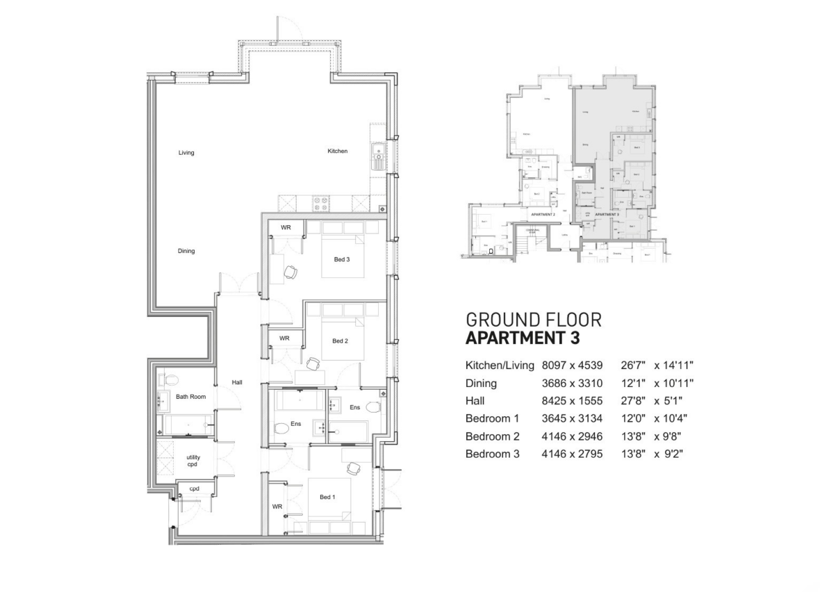 Plot 3,, Shalford Lodge, Kingston-Upon-Thames floorplan