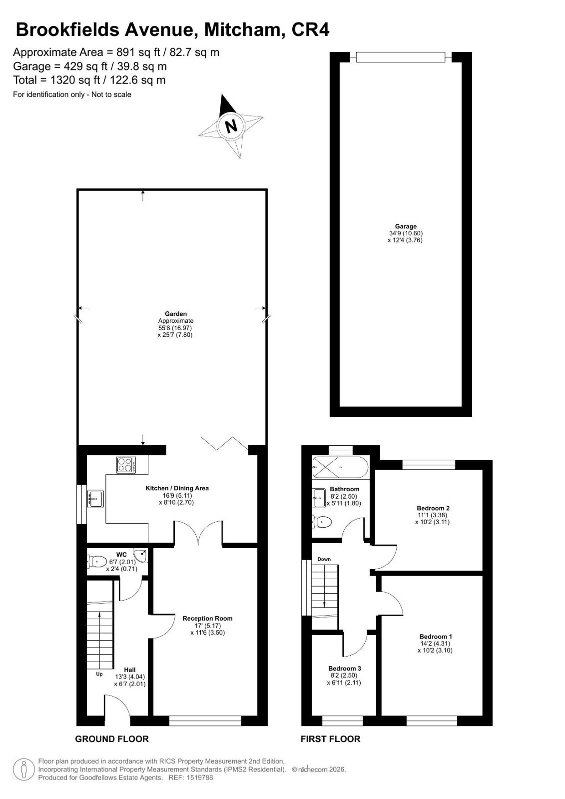 37, Brookfields Avenue, Mitcham floorplan