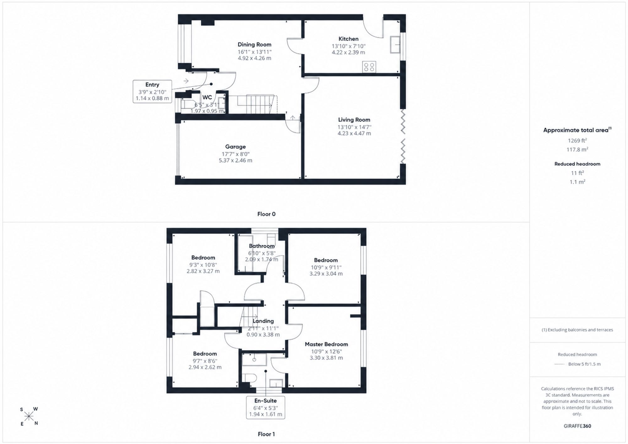 2 Damson Court, Hinckley floorplan