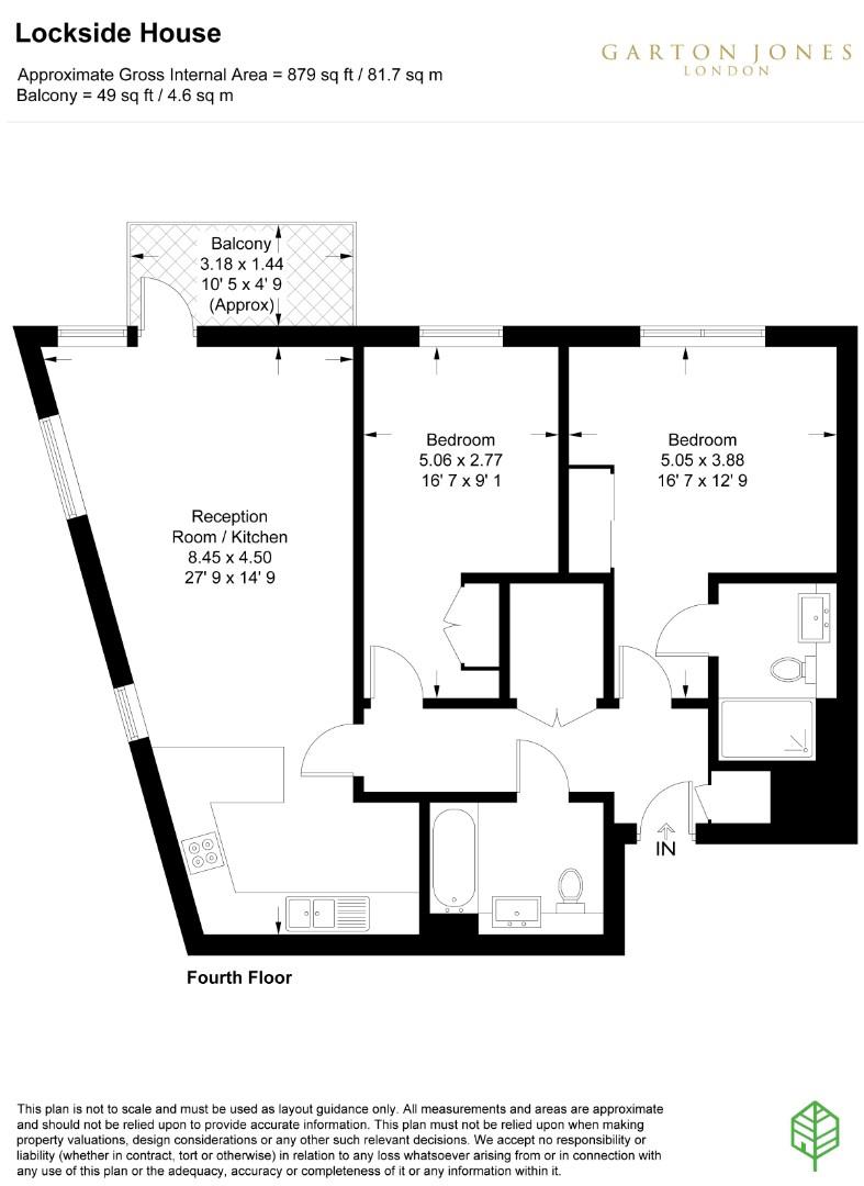 70, Lockside House, Chelsea Creek floorplan