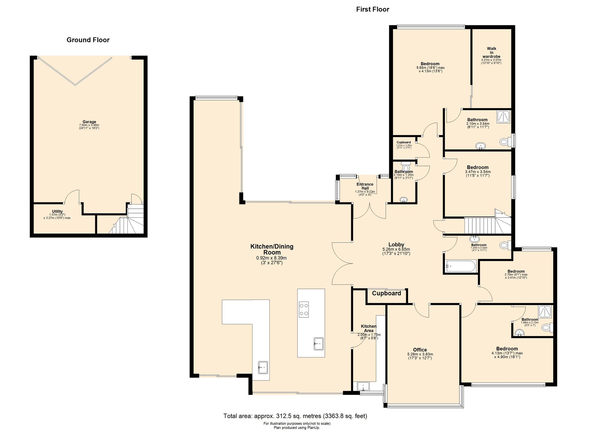 4 Old Hall Road, Salford floorplan