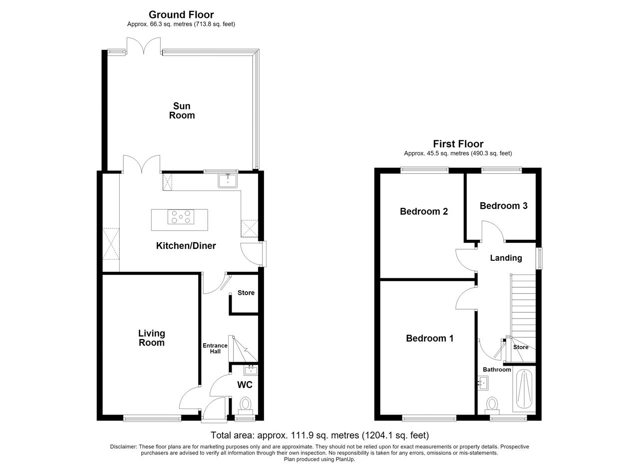 1, Armes Close, Ilkeston floorplan