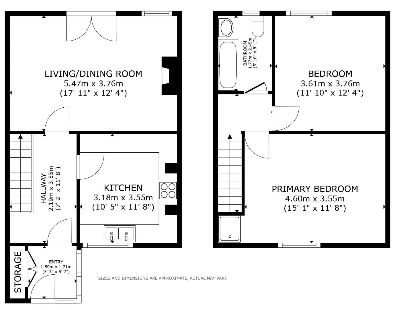1 Home Farm, Mark House Lane, Skipton floorplan