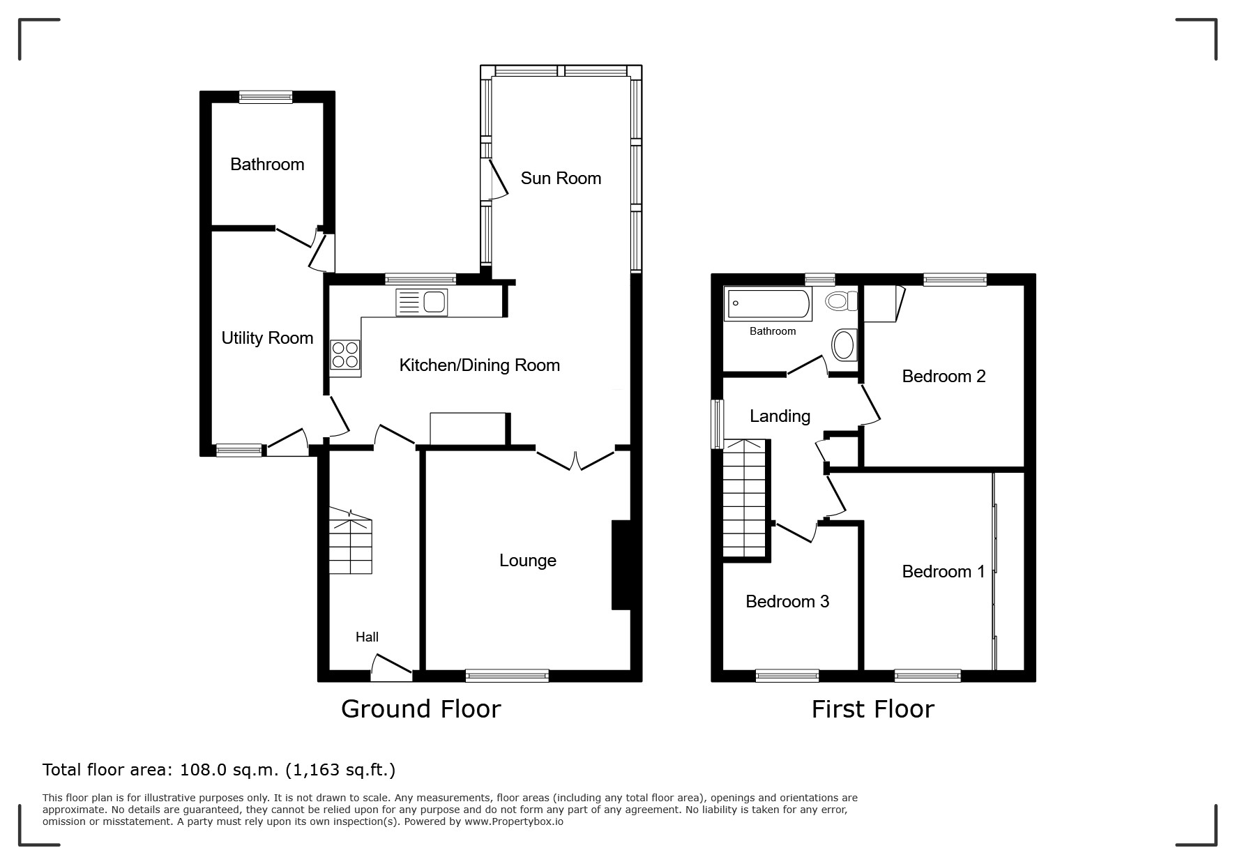 15, Renfrew Place, Chester Le Street floorplan
