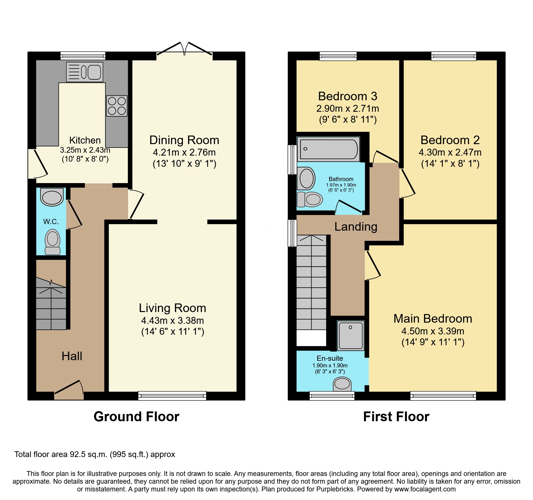 Rockcliffe Lane, Bacup, OL13 floorplan