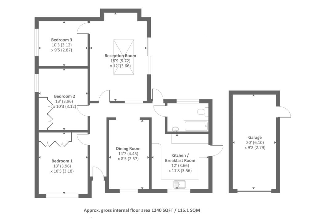 3 Bedrooms  to rent in Cavendish Road, St Georges Hill, Weybridge, Surrey KT13