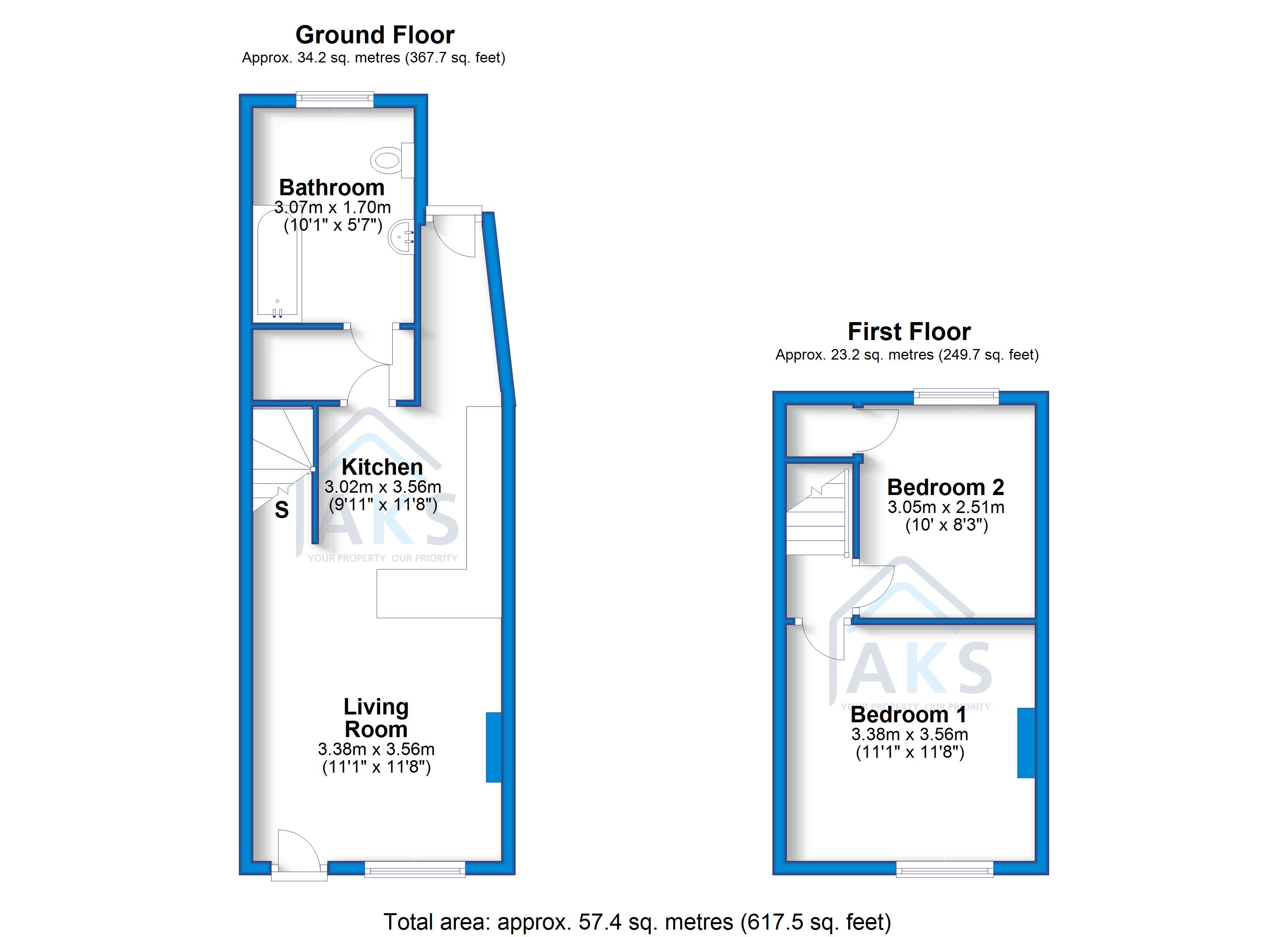 2 Bedrooms Terraced house for sale in Newdigate Street, Ilkeston DE7