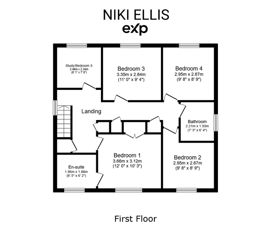 1, Hawk Close, Gloucester floorplan